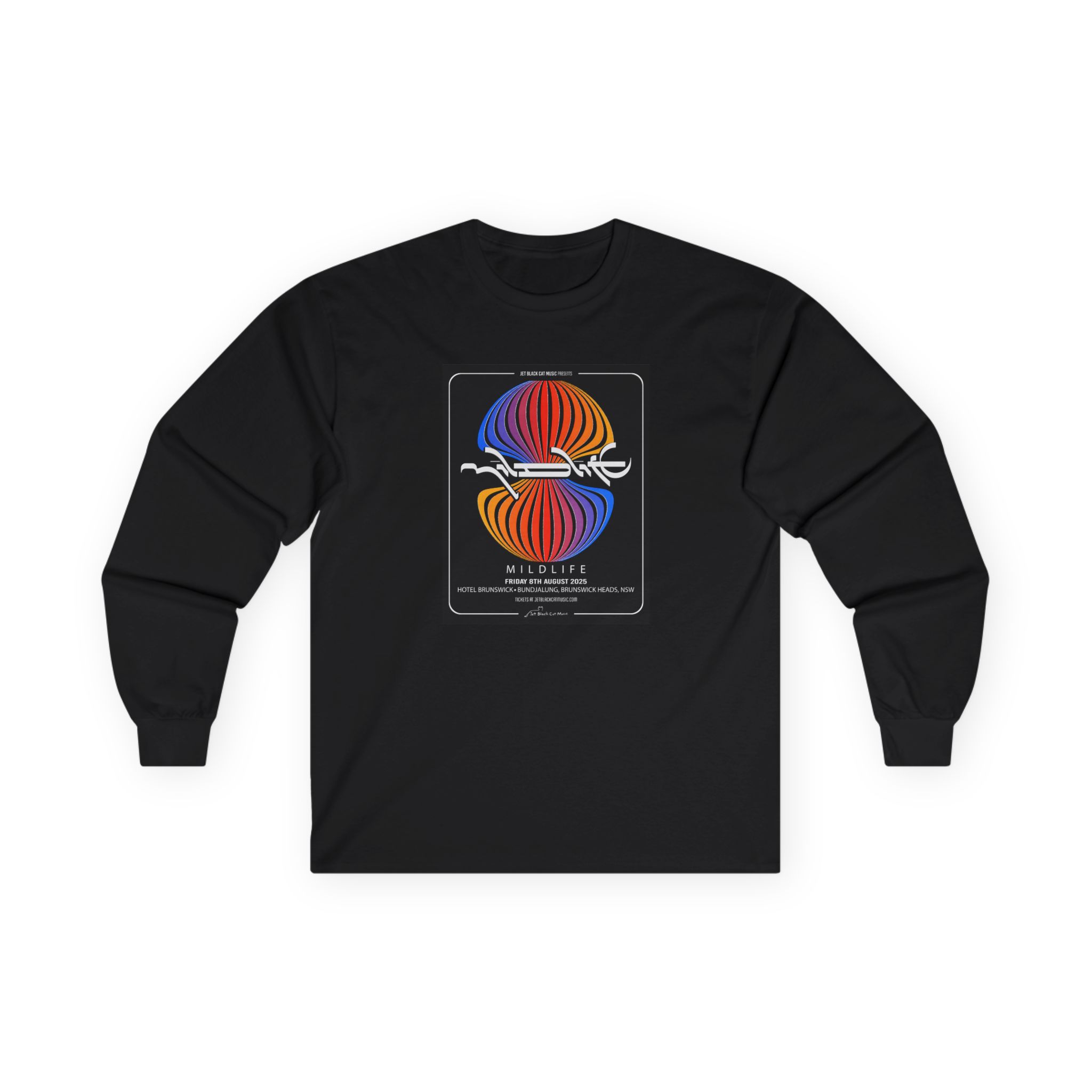 Mildlife Hotel Brunswick, NSW Concert Unisex Ultra Cotton Long Sleeve Tee