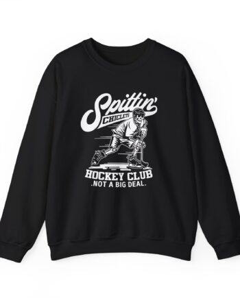 Spittin Chiclets Hockey Club Skul Unisex Heavy Blend™ Crewneck Sweatshirt