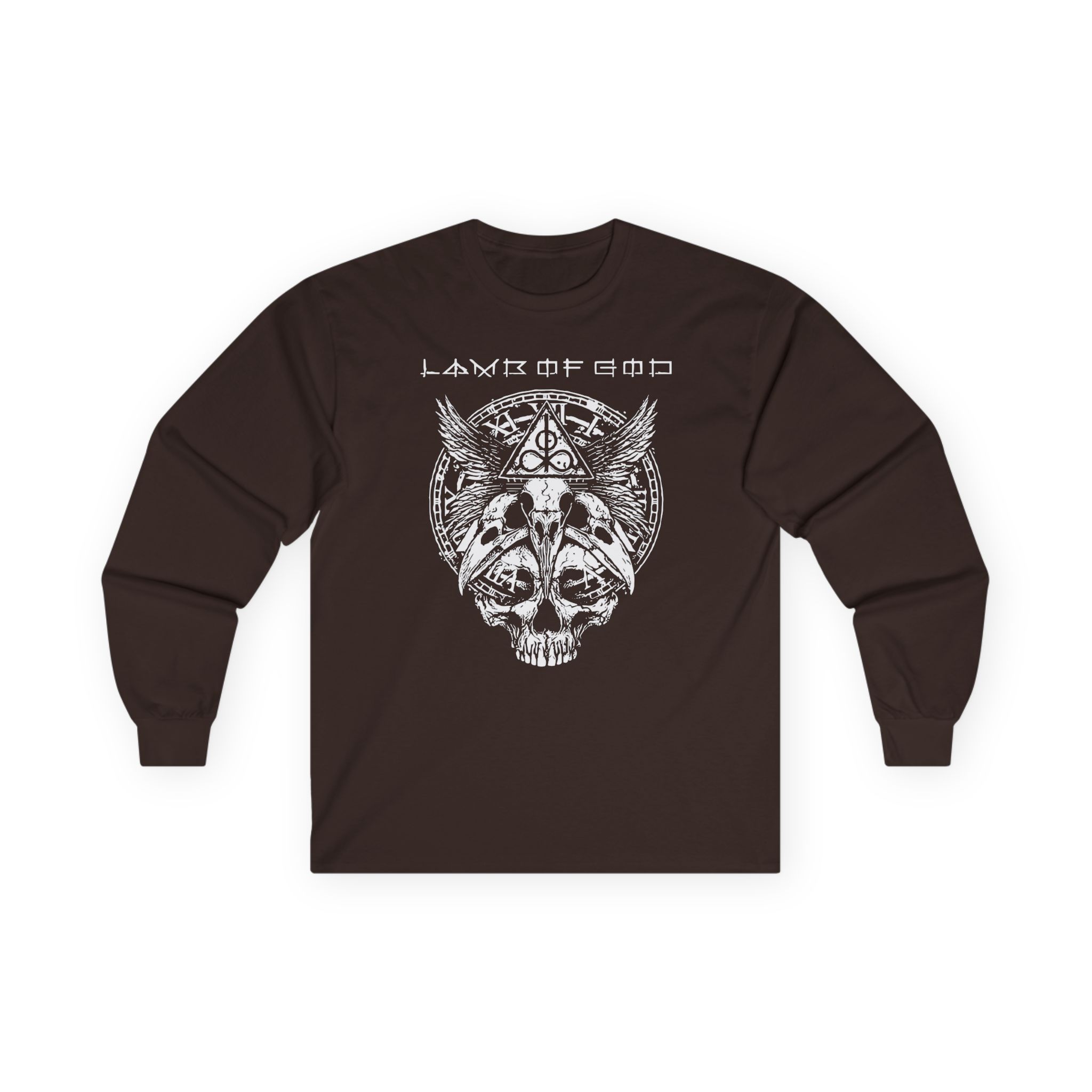 Lamb of God Time Skull Unisex Ultra Cotton Long Sleeve Tee