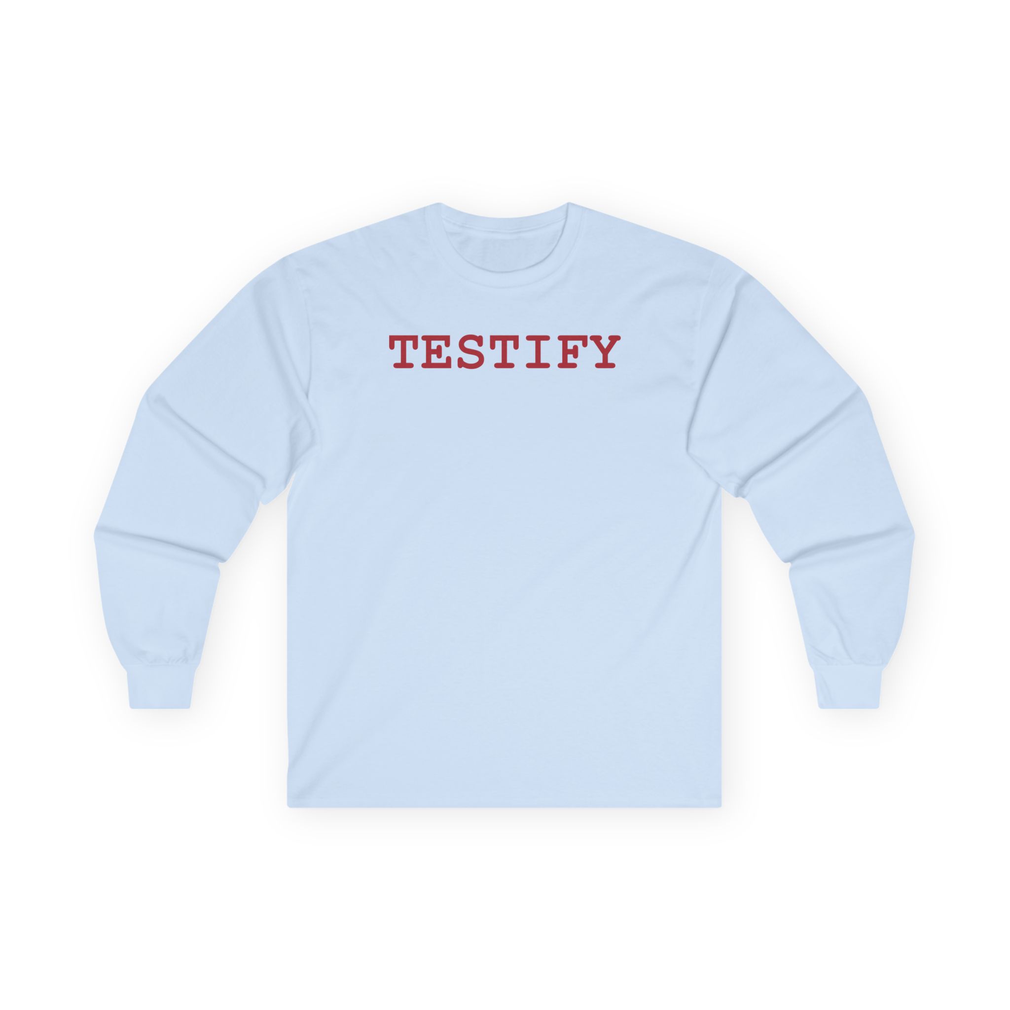 Rage Against the Machine Testify Unisex Ultra Cotton Long Sleeve Tee