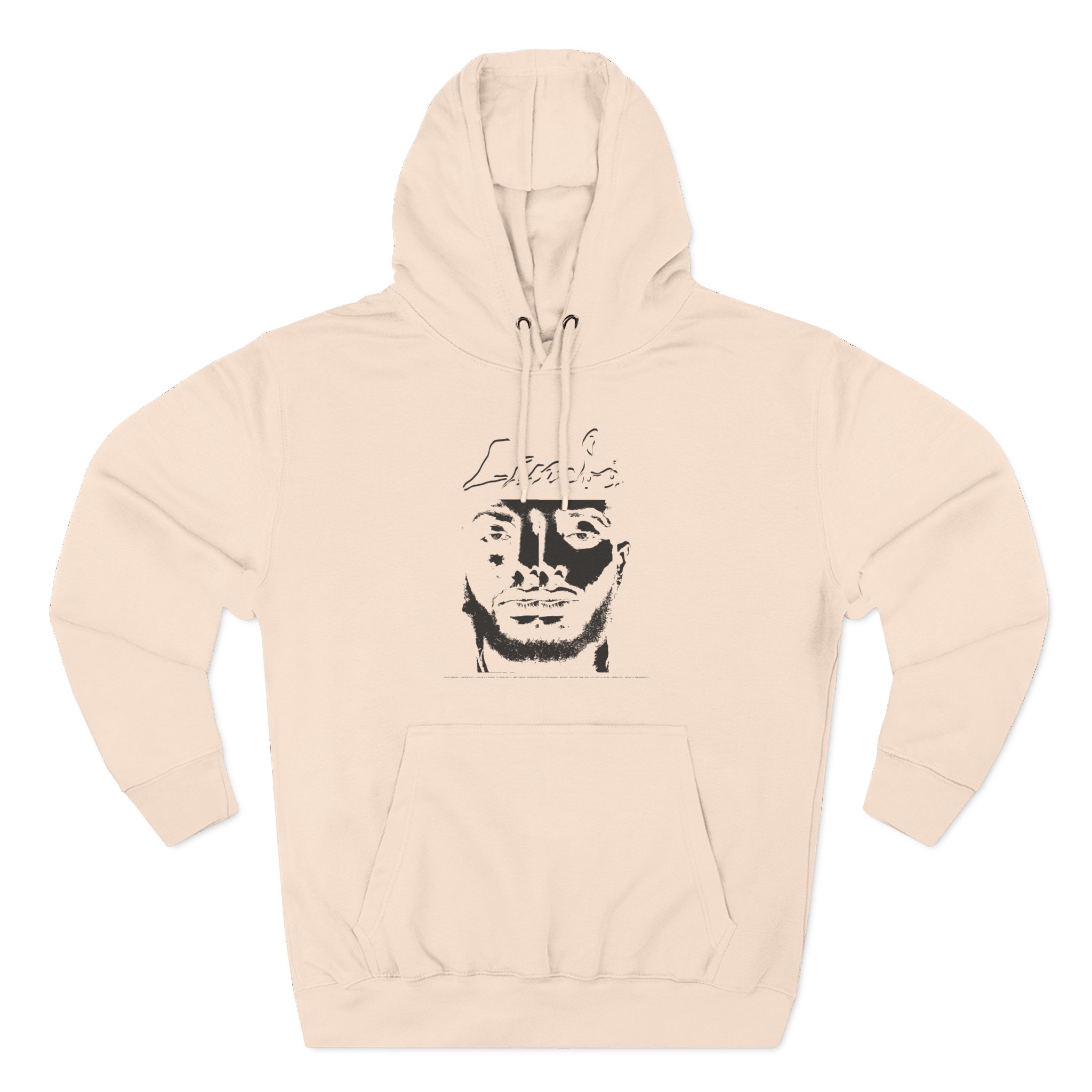 Aminé Harvey Dent Three-Panel Fleece Hoodie