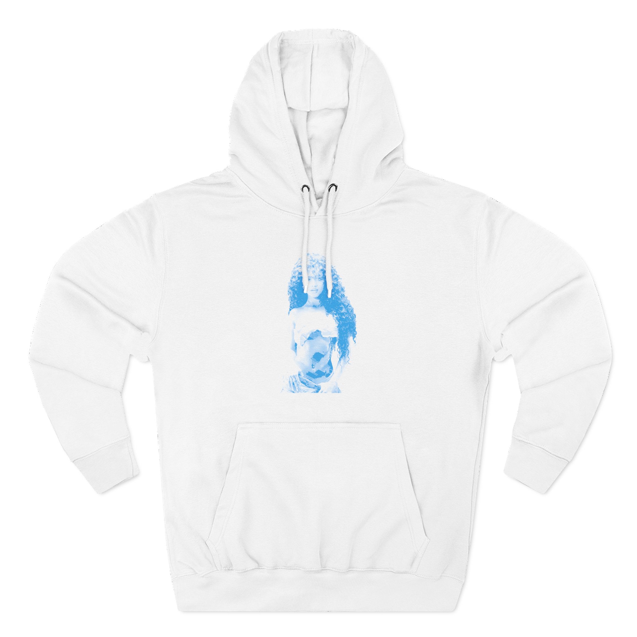 Tyla Water Three-Panel Fleece Hoodie