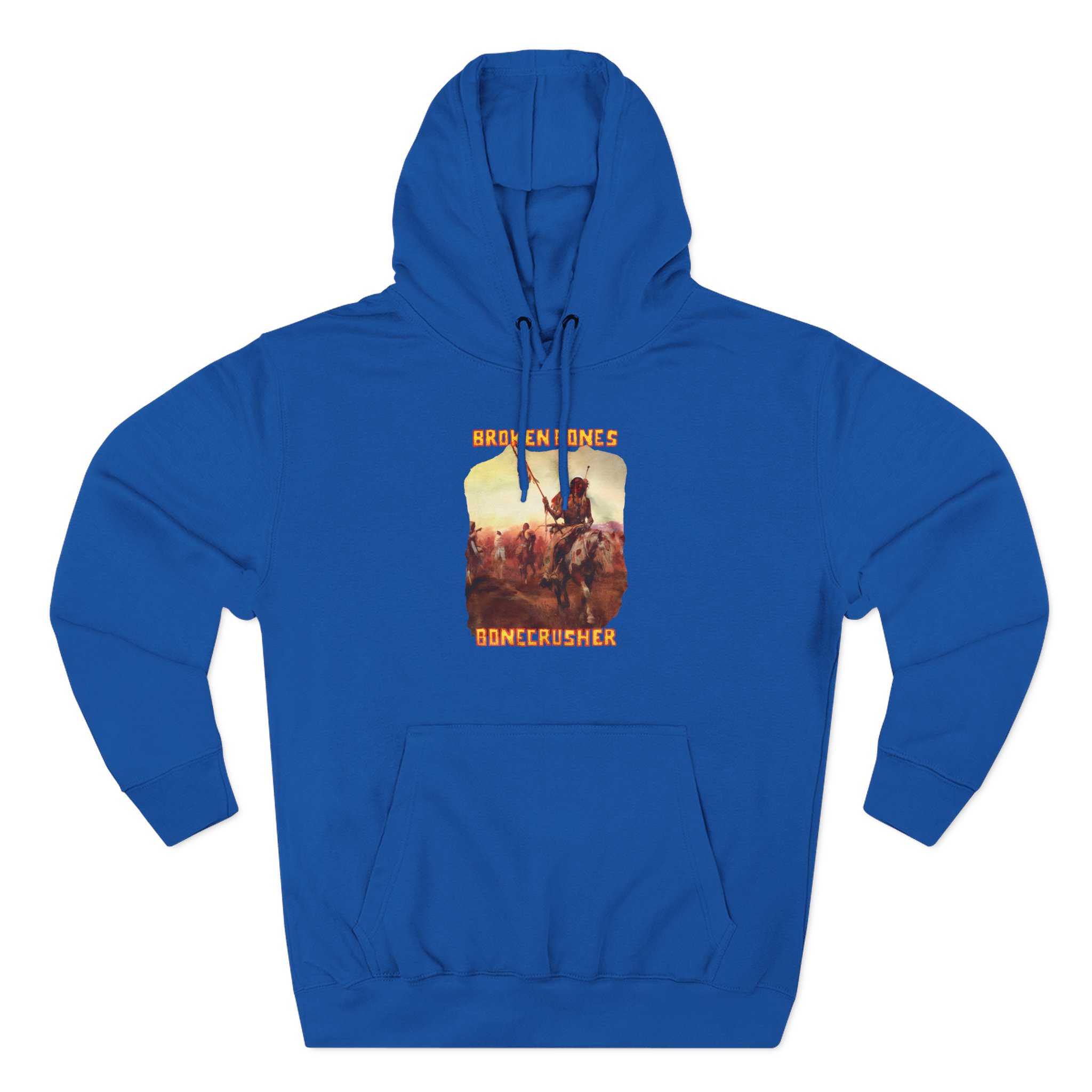 Broken Bones Bonecrusher Three-Panel Fleece Hoodie