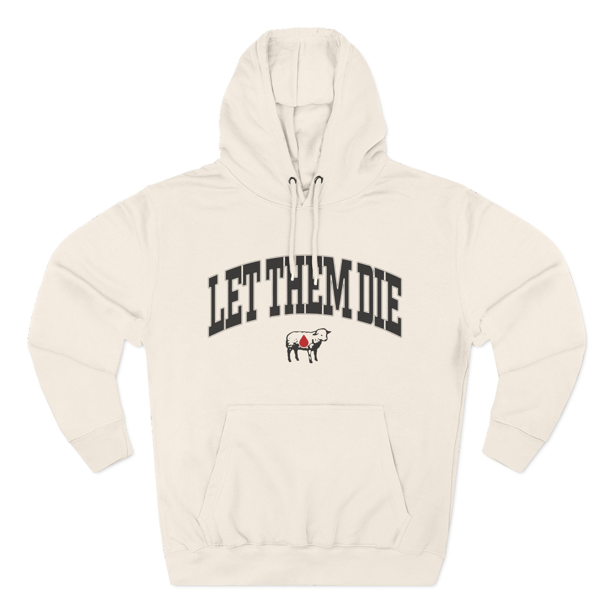 Counterparts Three-Panel Fleece Hoodie