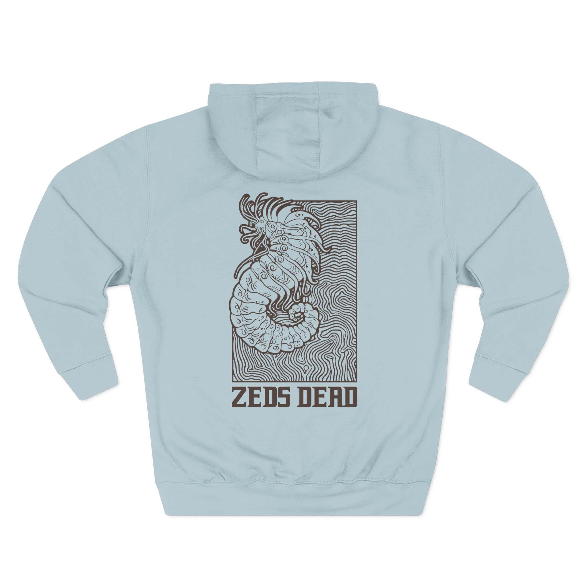 Zeds Dead Three-Panel Fleece Hoodie