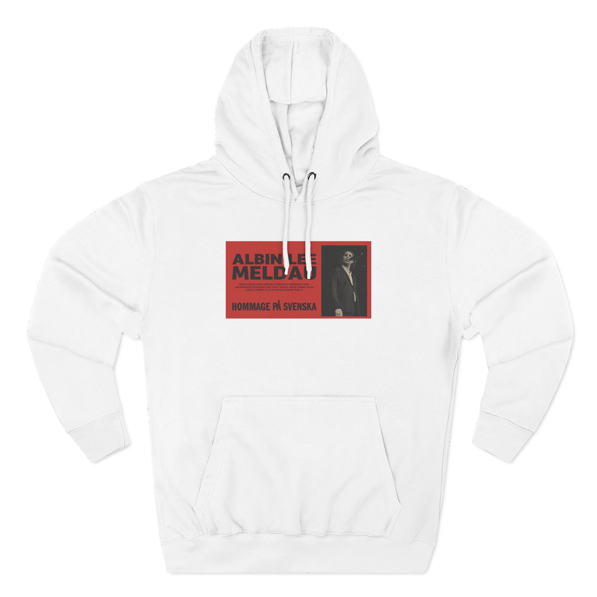 Albin Lee Meldau Hommage På Svenska Three-Panel Fleece Hoodie