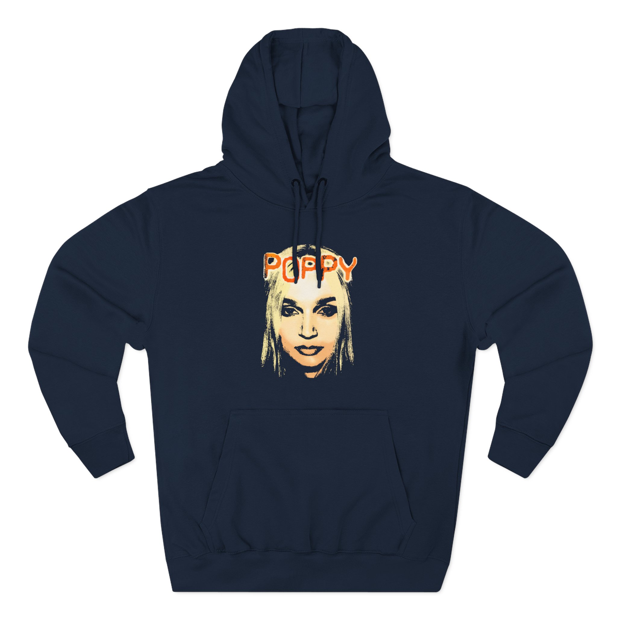 Poppy Demons Three-Panel Fleece Hoodie