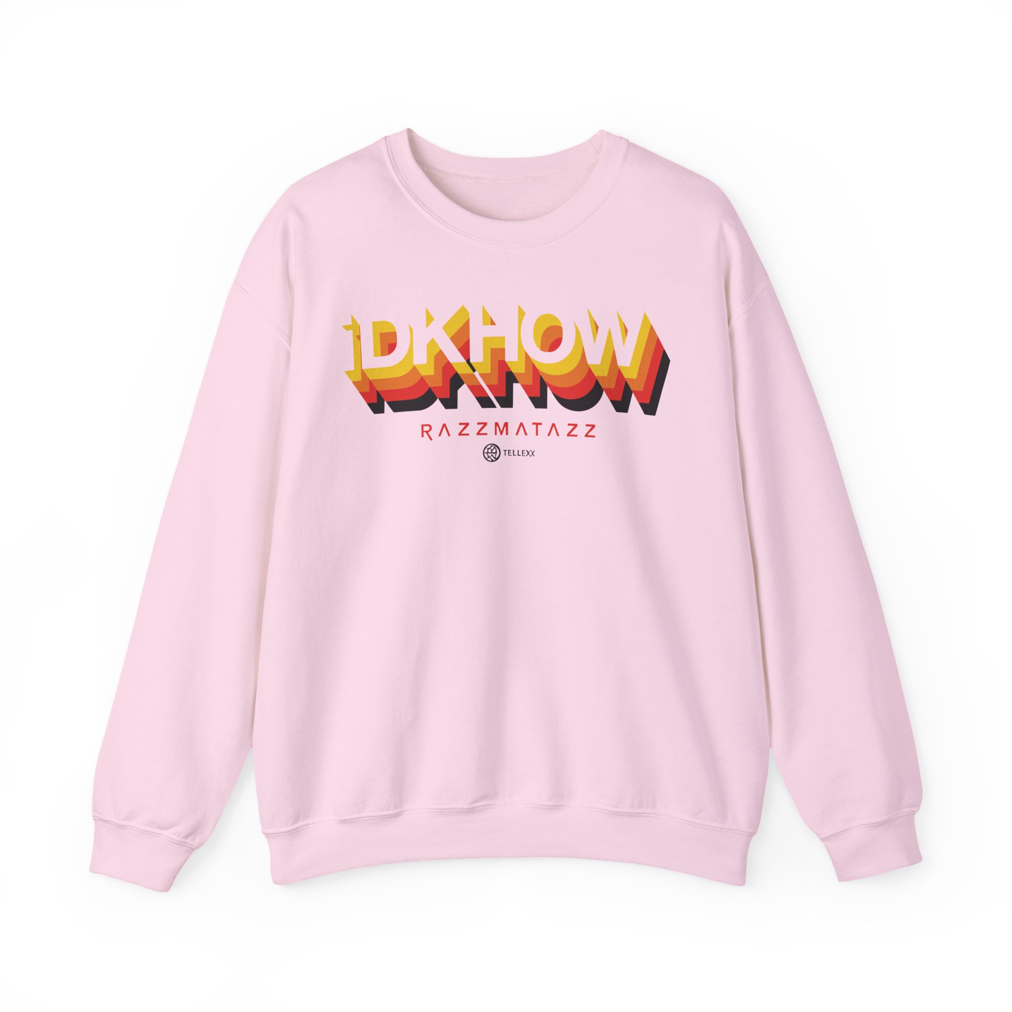 iDKHOW 3D Logo Unisex Heavy Blendâ„¢ Crewneck Sweatshirt