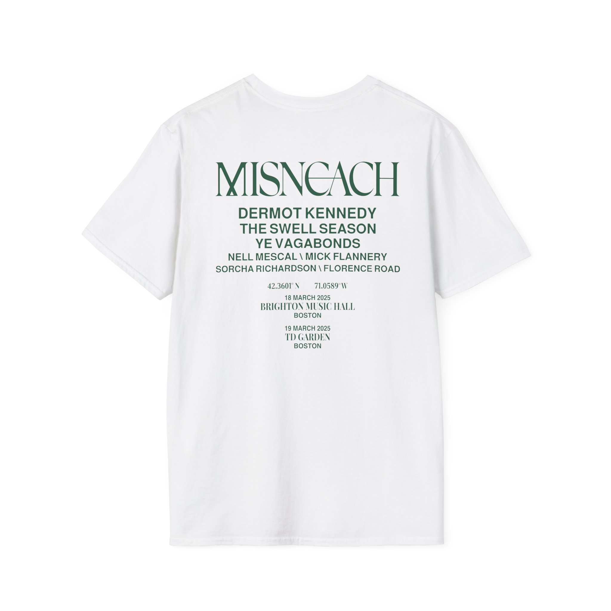 Dermot Kennedy Misneach Festival Event Unisex Softstyle T-Shirt