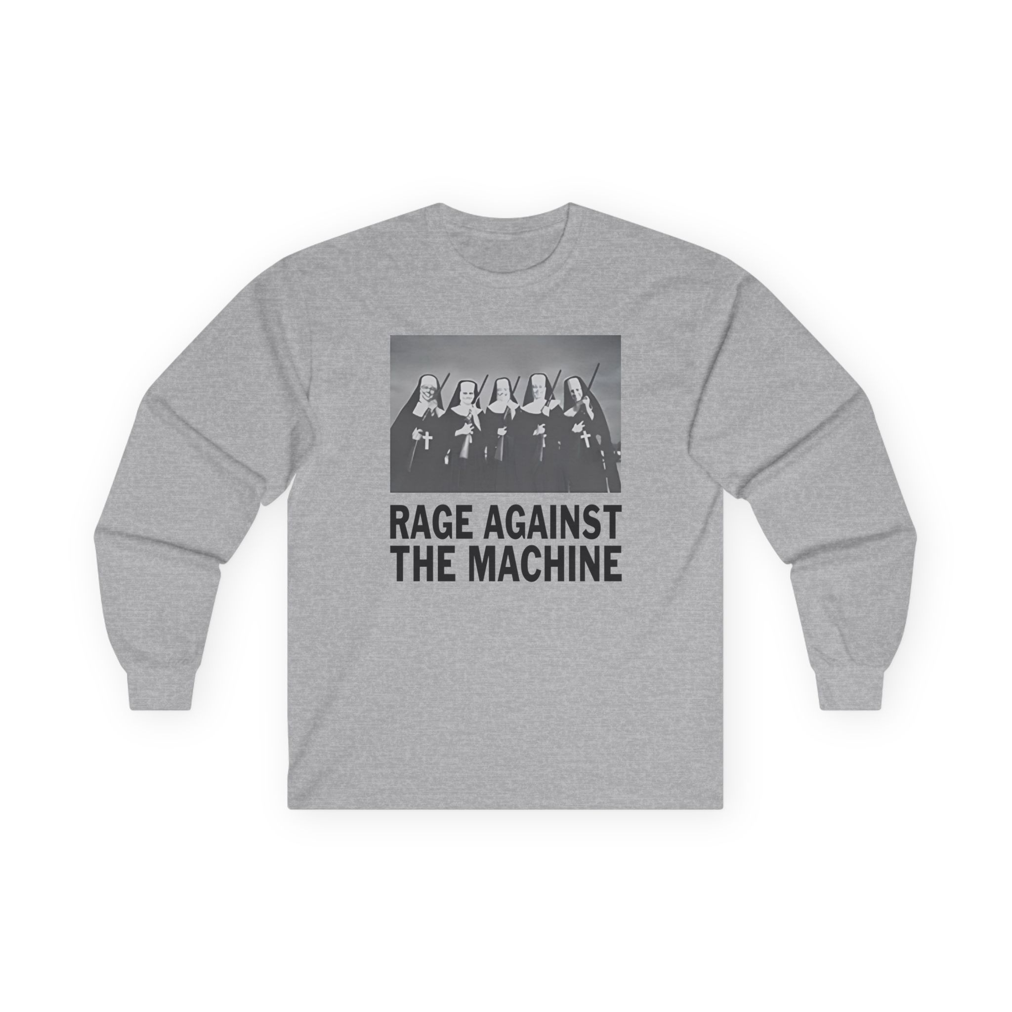 Rage Against the Machine Nuns and Guns Unisex Ultra Cotton Long Sleeve Tee