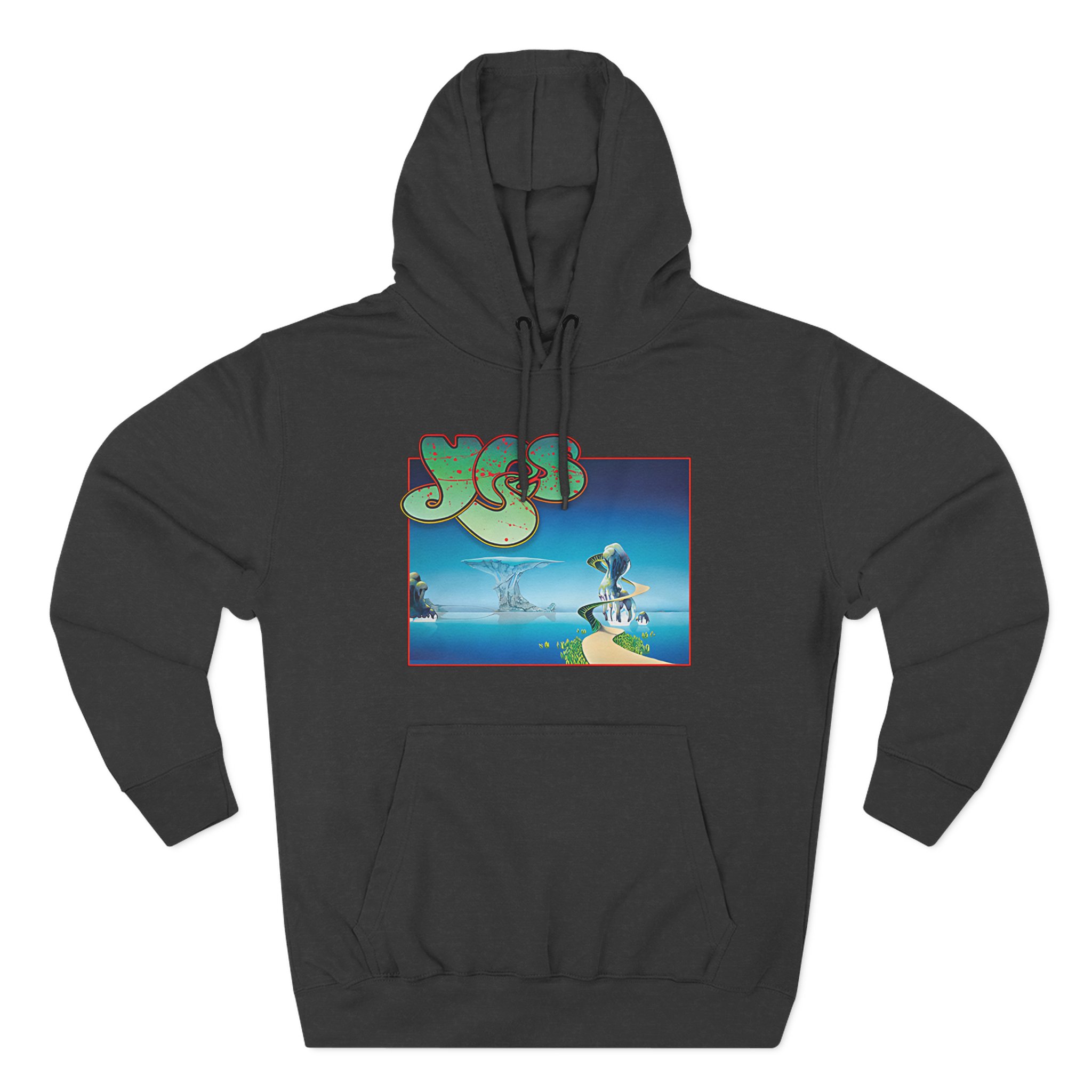 Yes Song Album Cover Three-Panel Fleece Hoodie
