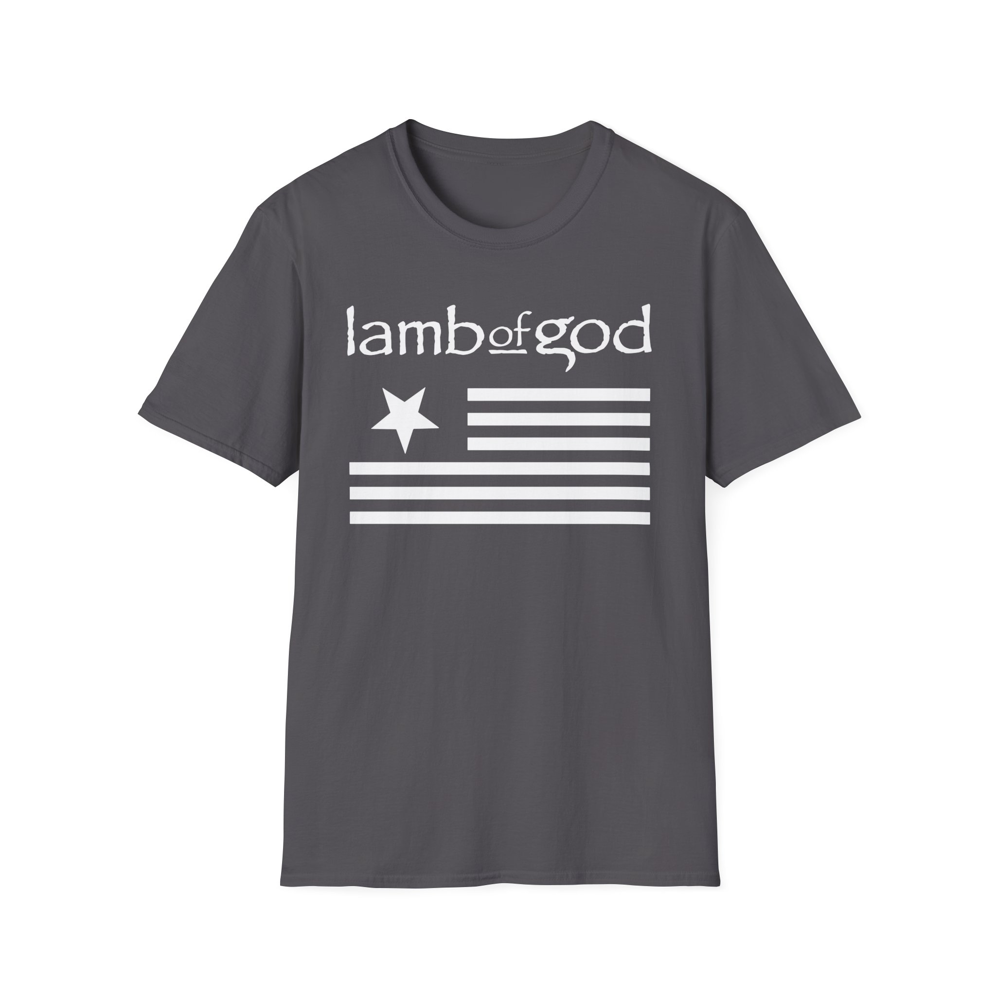 Lamb of God Flag Unisex Softstyle T-Shirt