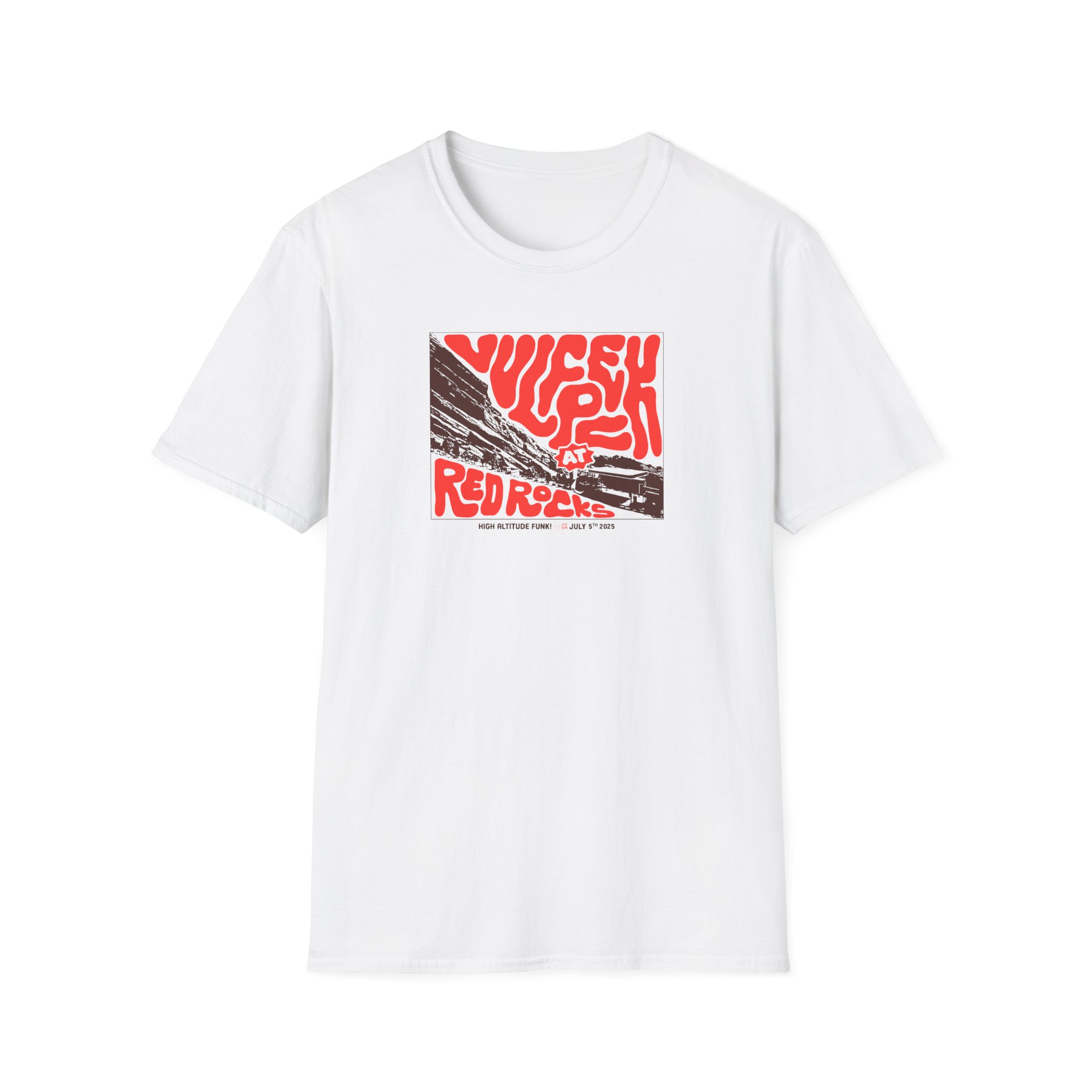 Vulfpeck Red Rocks Unisex Softstyle T-Shirt