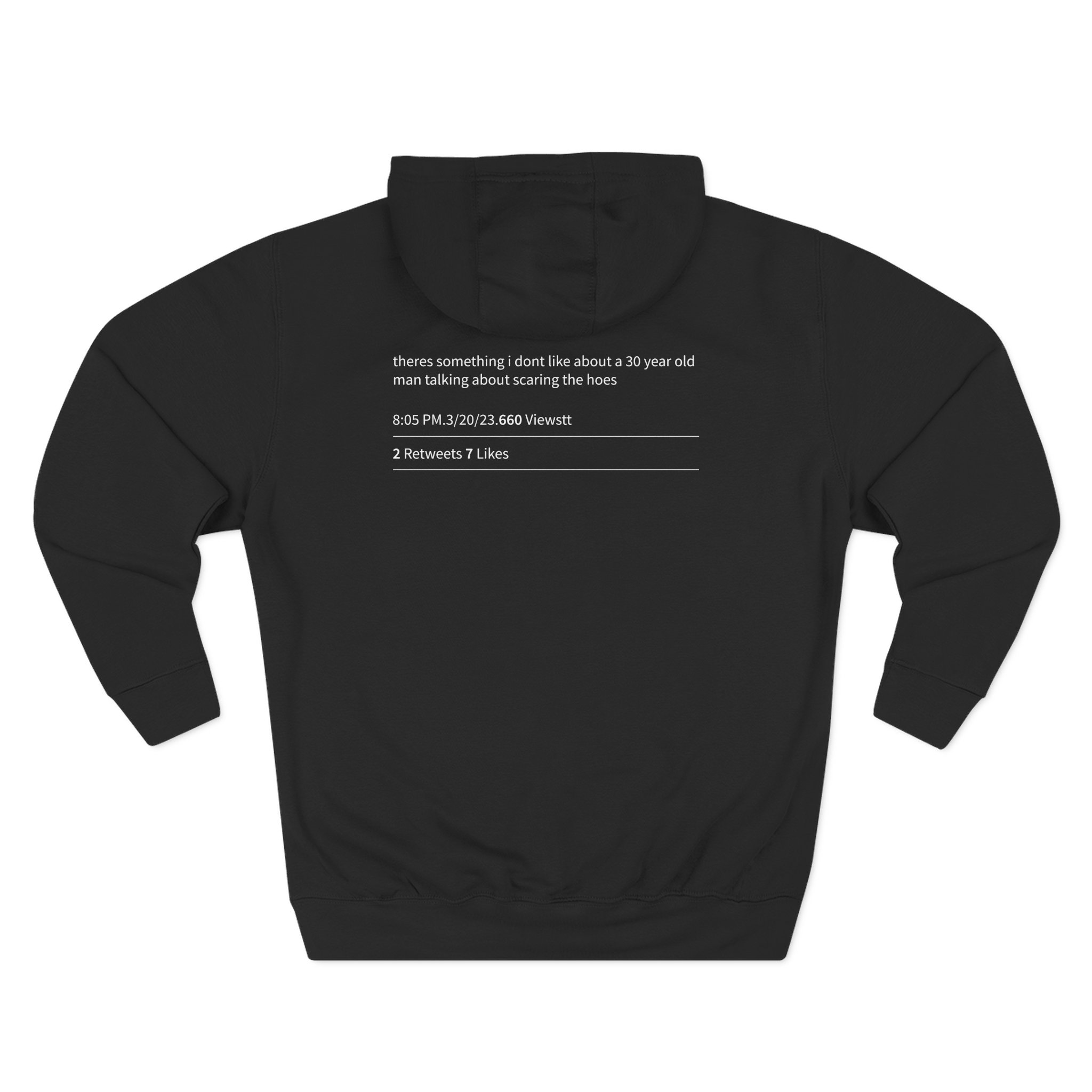 Jpegmafia RYM Hoes Three-Panel Fleece Hoodie