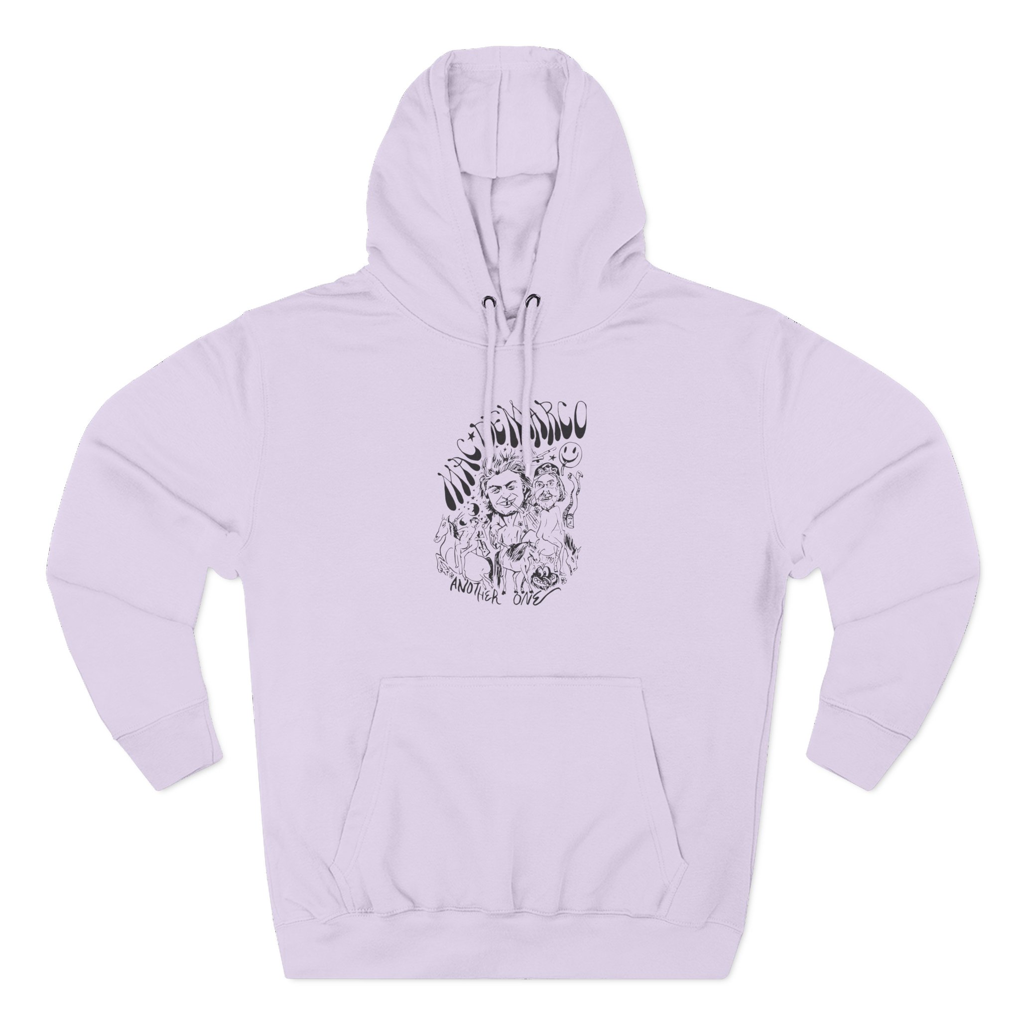 Mac Demarco Another One Three-Panel Fleece Hoodie