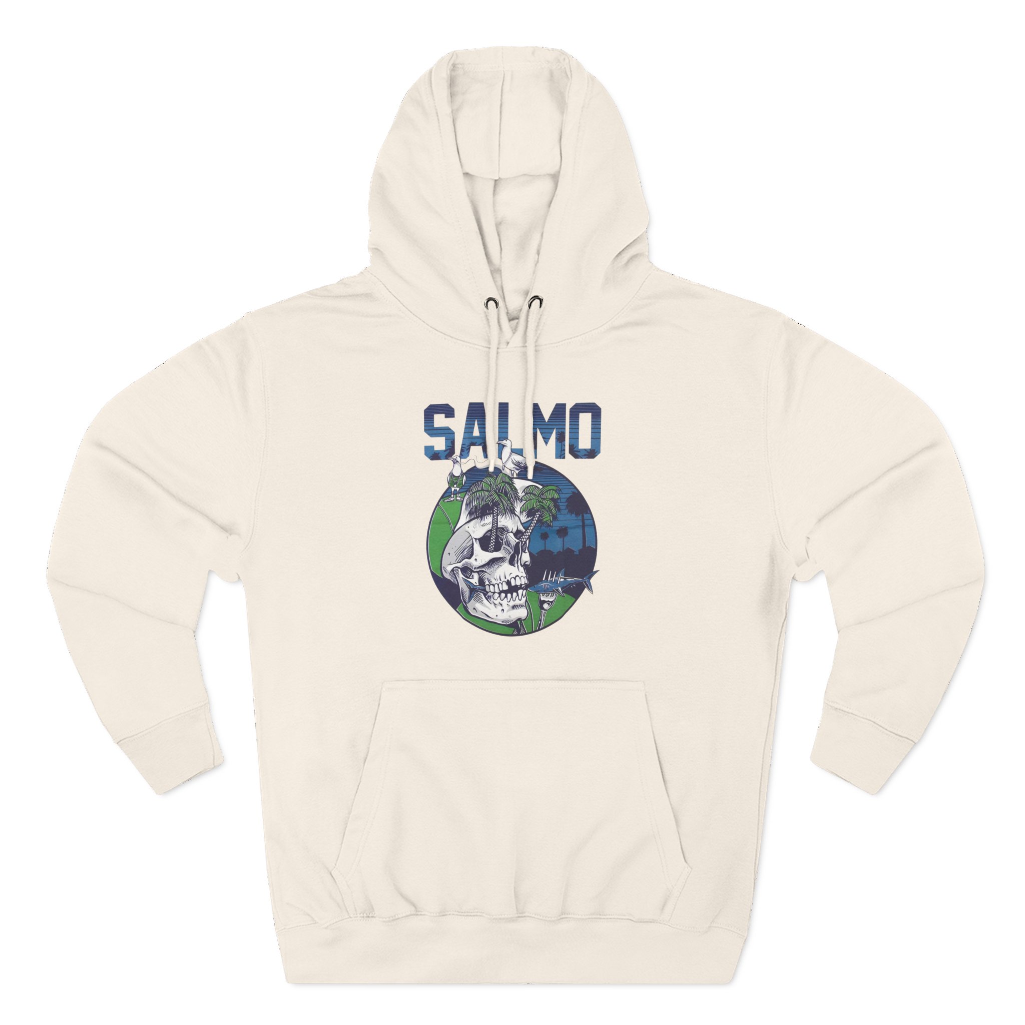 Salmo Shark Bait Three-Panel Fleece Hoodie