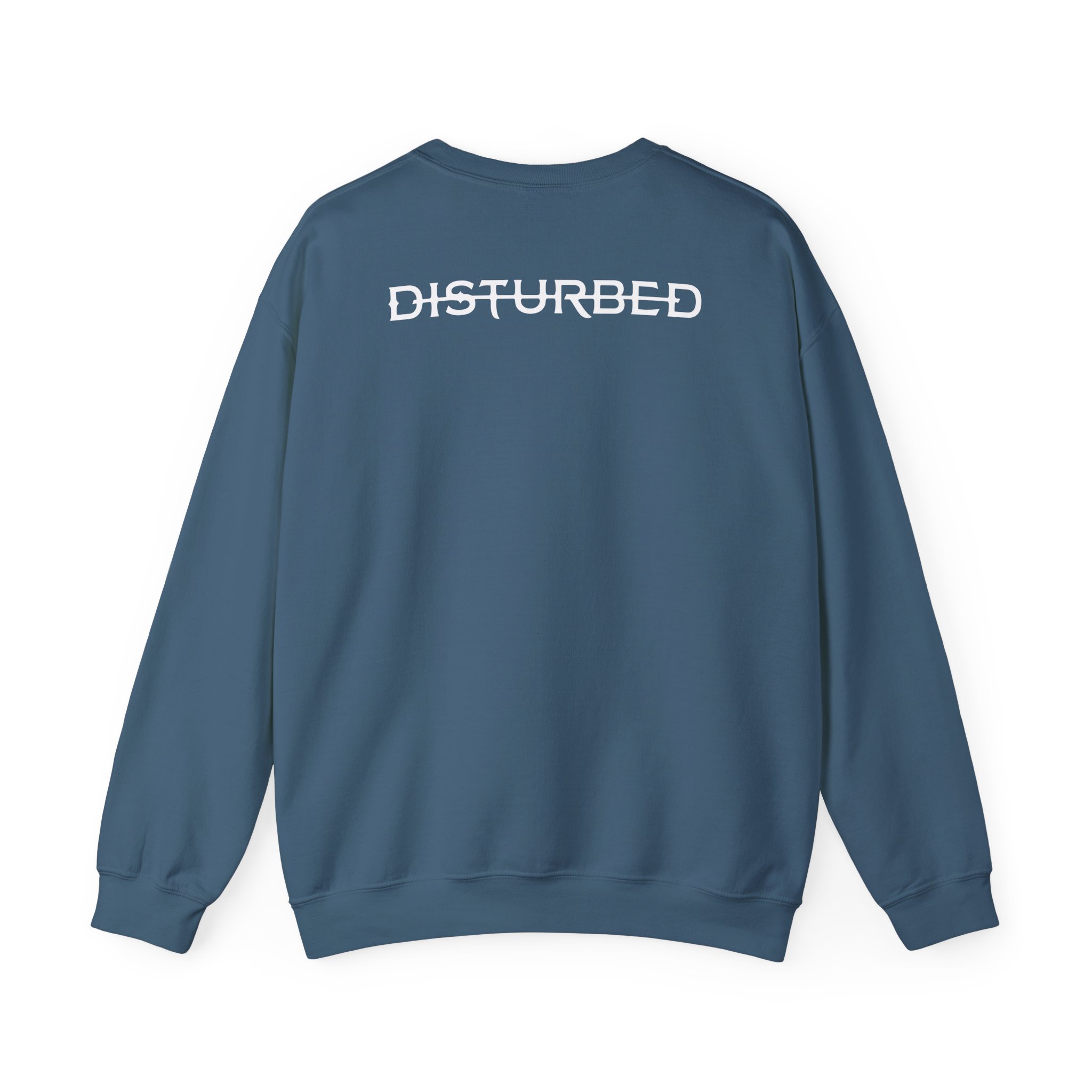 Disturbed the Sickness 25 Face Unisex Heavy Blendâ„¢ Crewneck Sweatshirt