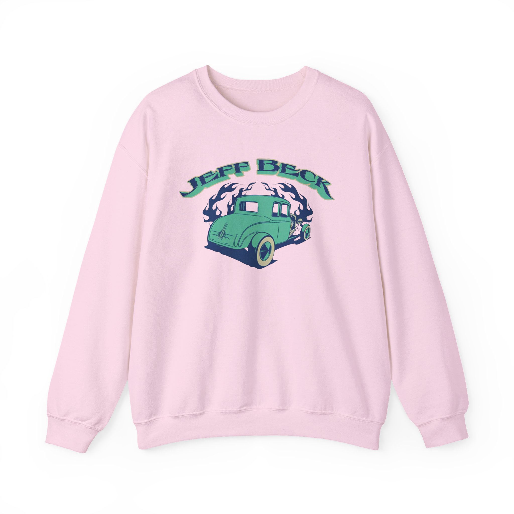 Jeff Beck Hot Rod Unisex Heavy Blendâ„¢ Crewneck Sweatshirt