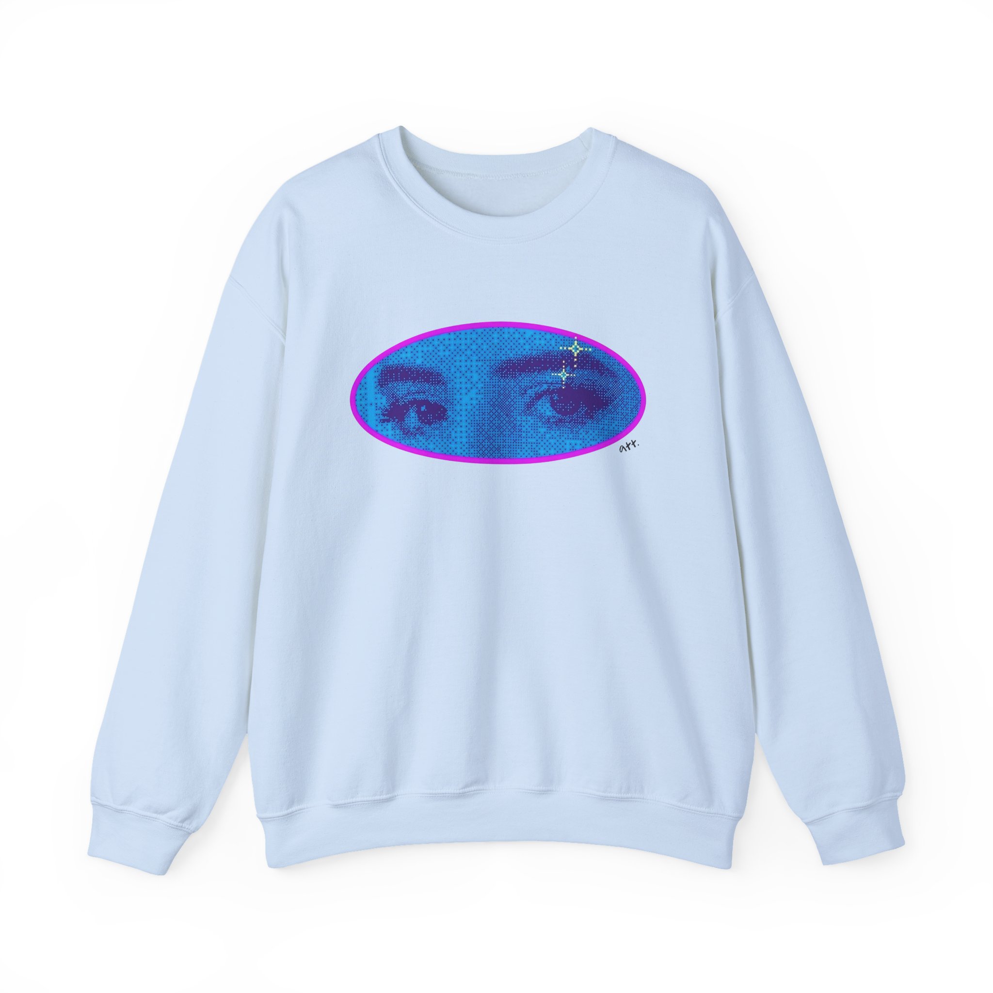 Young Miko Att Unisex Heavy Blendâ„¢ Crewneck Sweatshirt