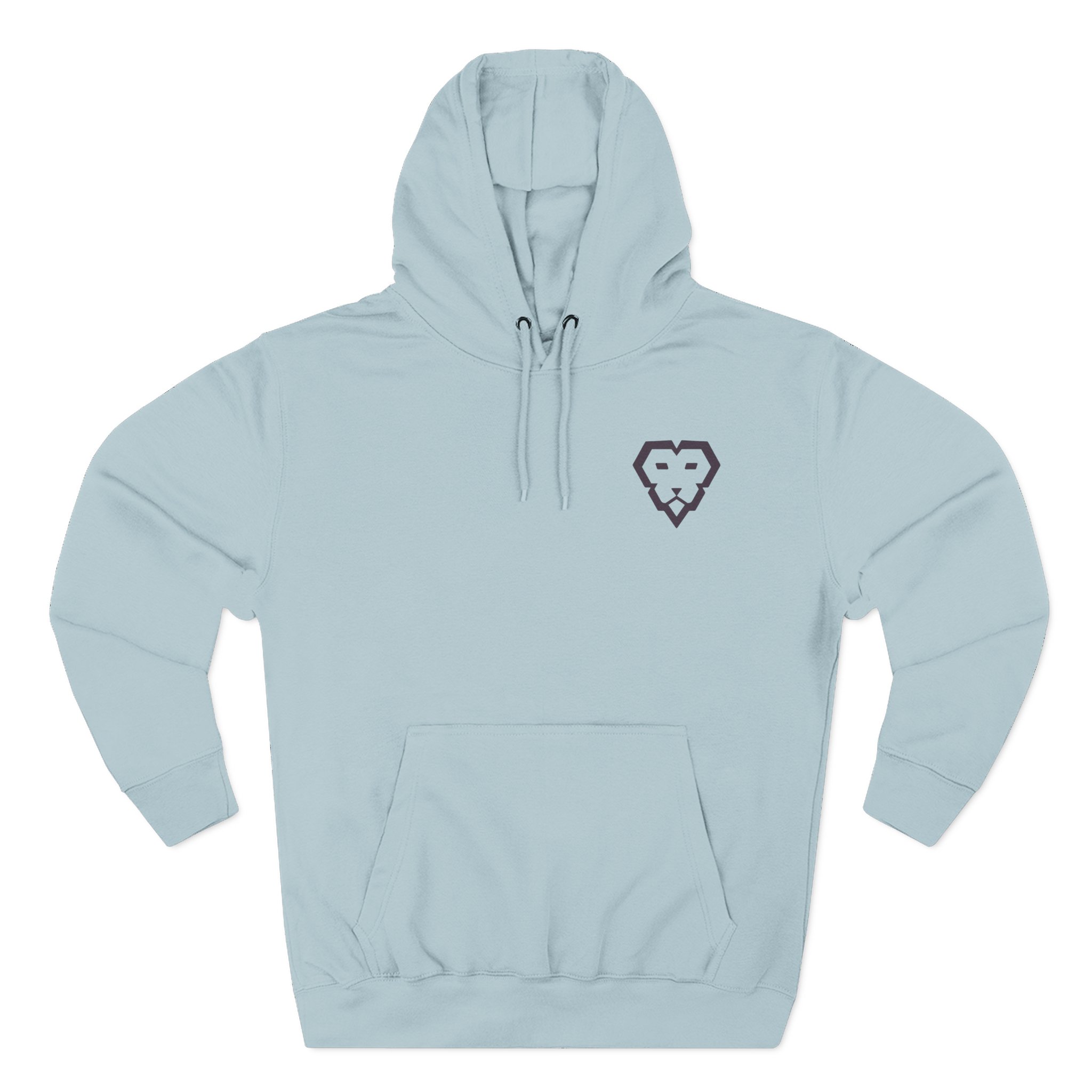 Couragejd Three-Panel Fleece Hoodie