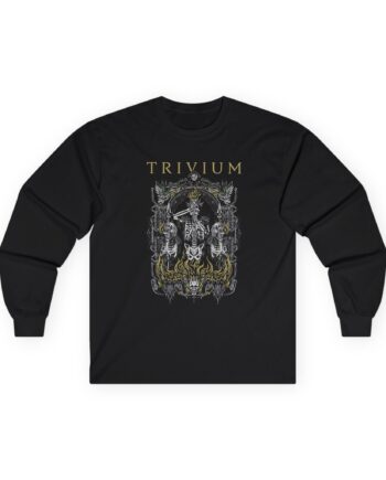 Trivium Skelly Frame Unisex Ultra Cotton Long Sleeve Tee