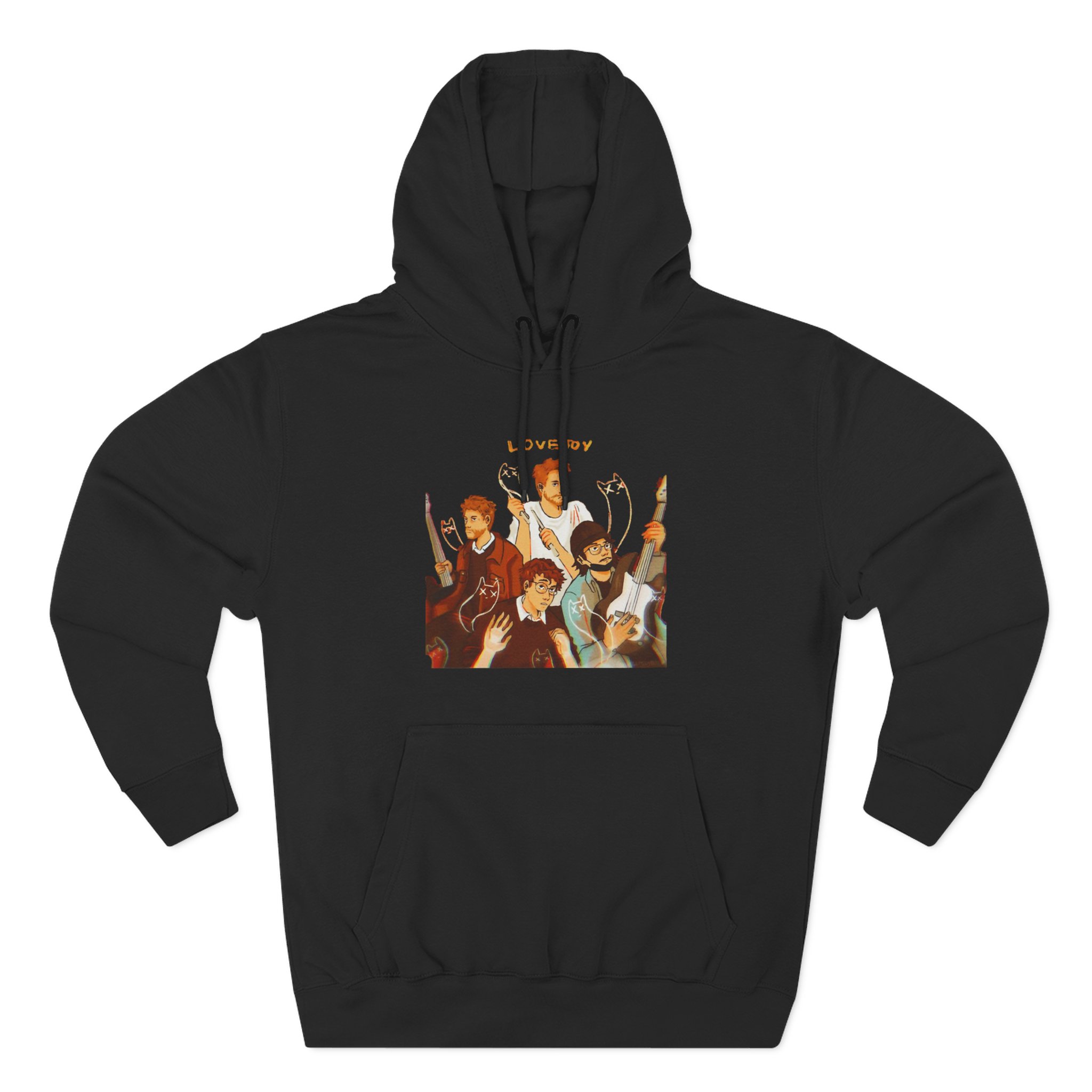 Lovejoy Three-Panel Fleece Hoodie