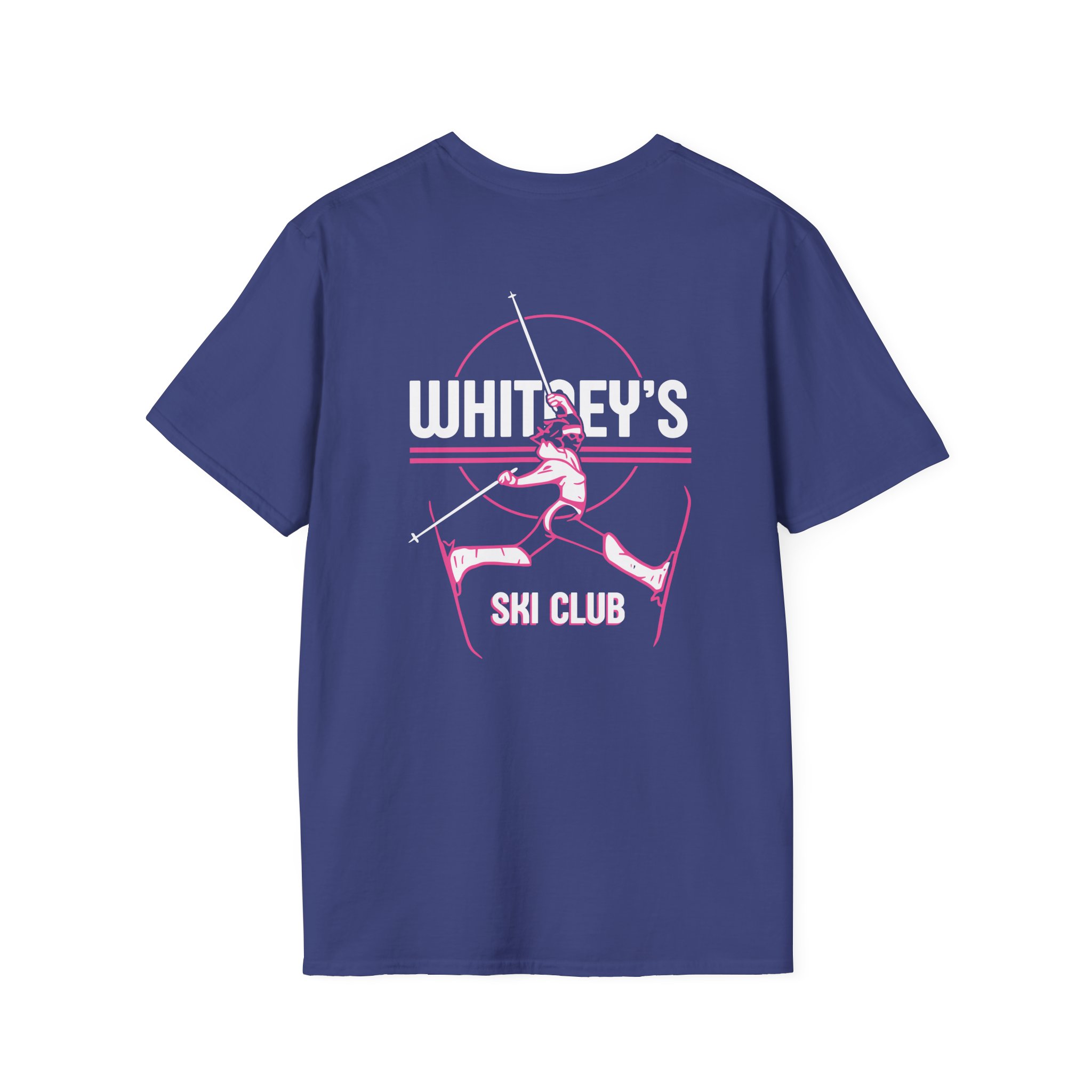 Spittin Chiclets Whitney's Ski Club Unisex Softstyle T-Shirt