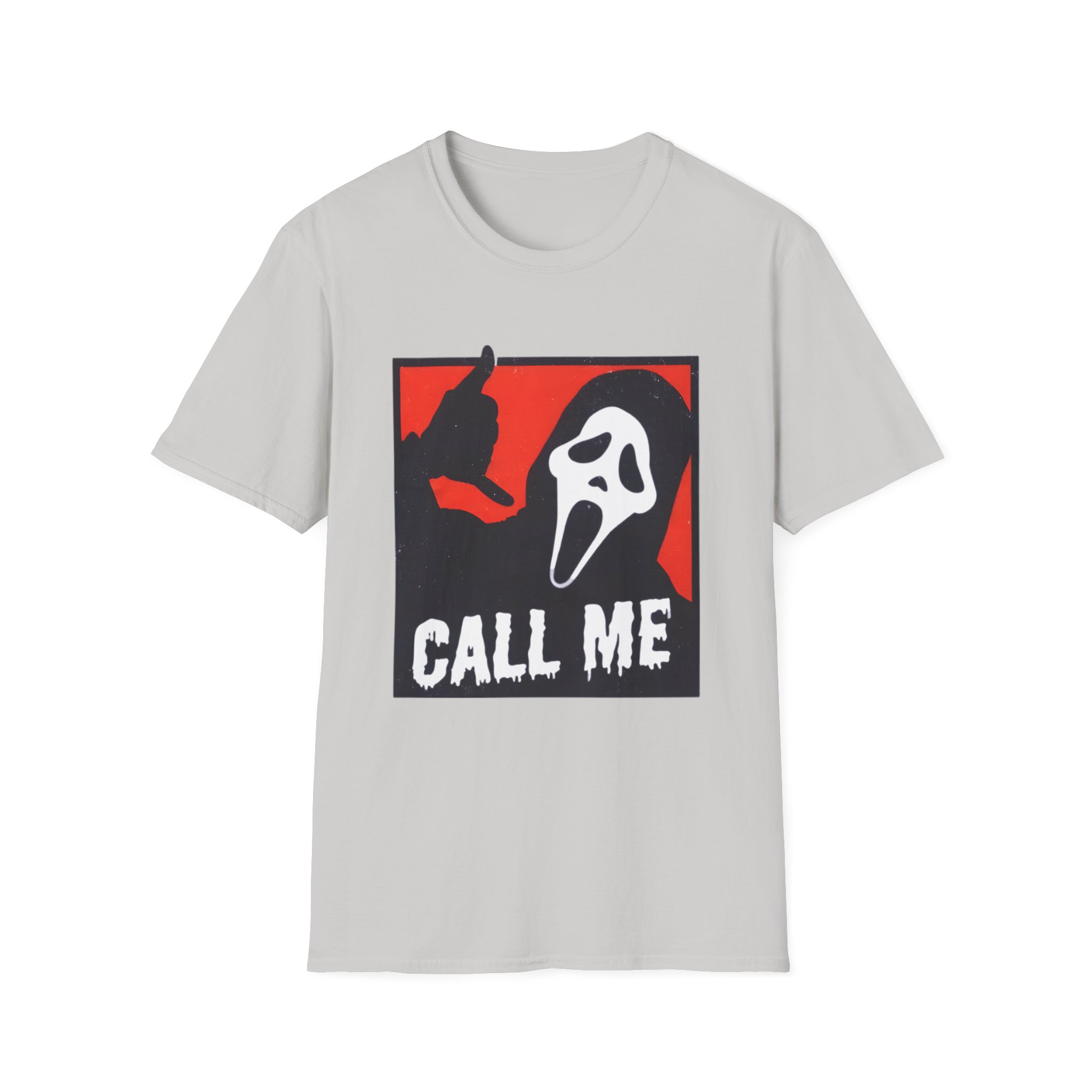 Ghostface CALL ME Unisex Softstyle T-Shirt