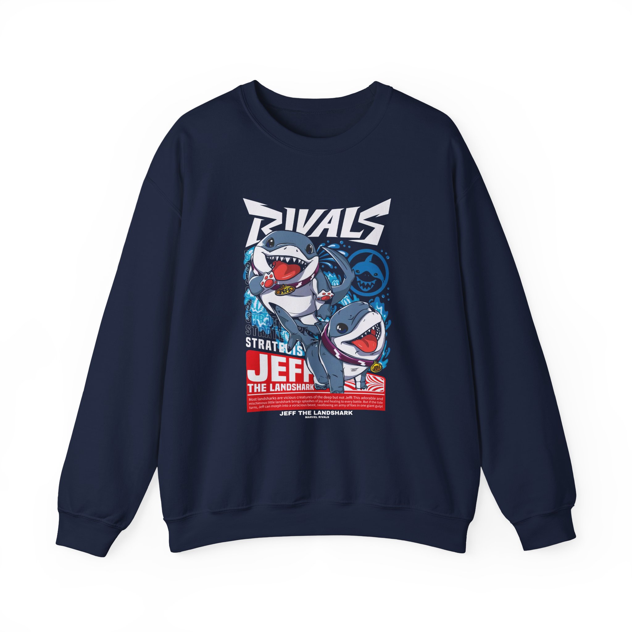 Jeff the Land Shark Unisex Heavy Blendâ„¢ Crewneck Sweatshirt