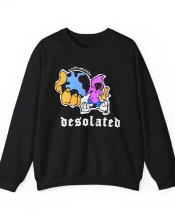 Desolated Globe Unisex Heavy Blend™ Crewneck Sweatshirt