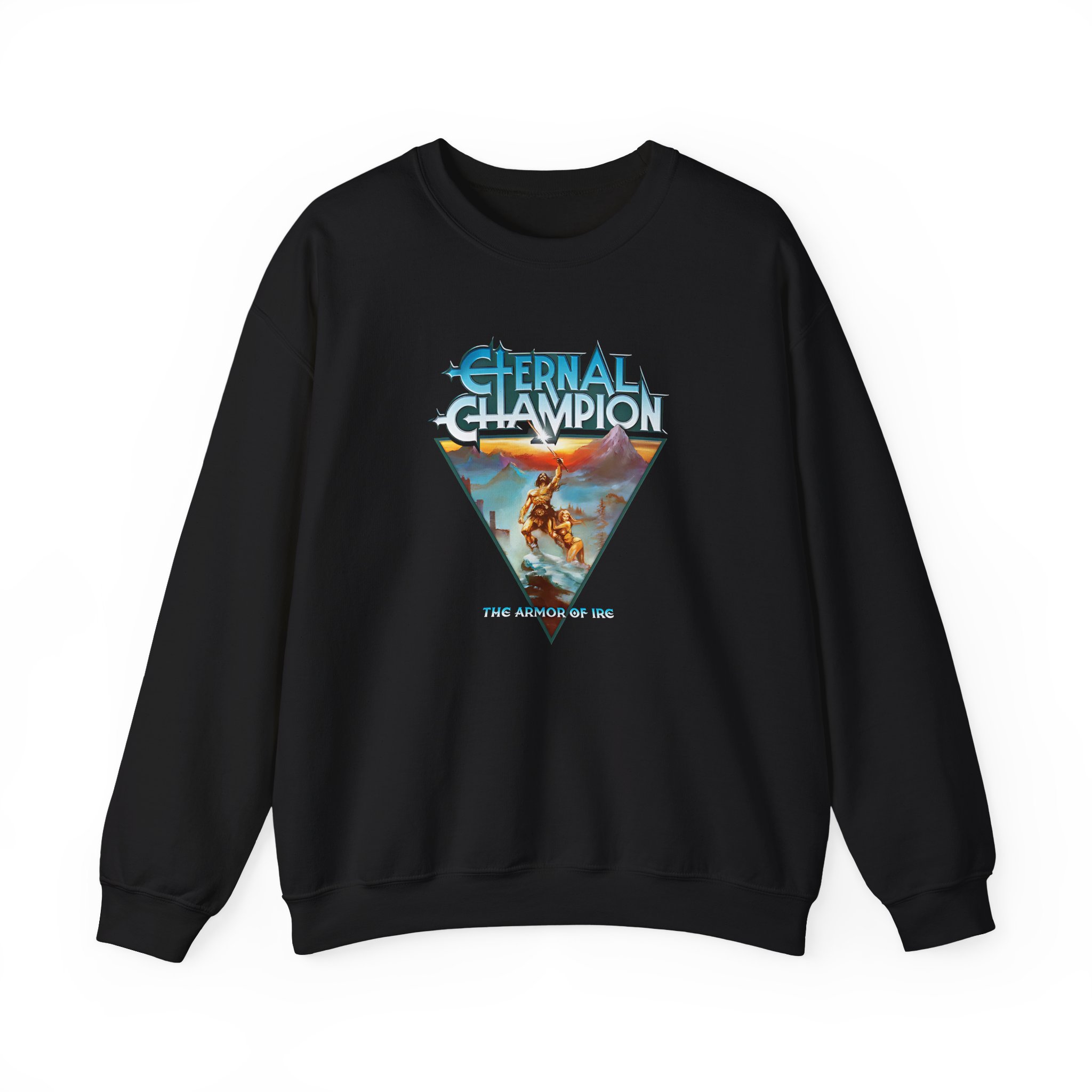 Eternal Champion Triangle Ire Unisex Heavy Blendâ„¢ Crewneck Sweatshirt