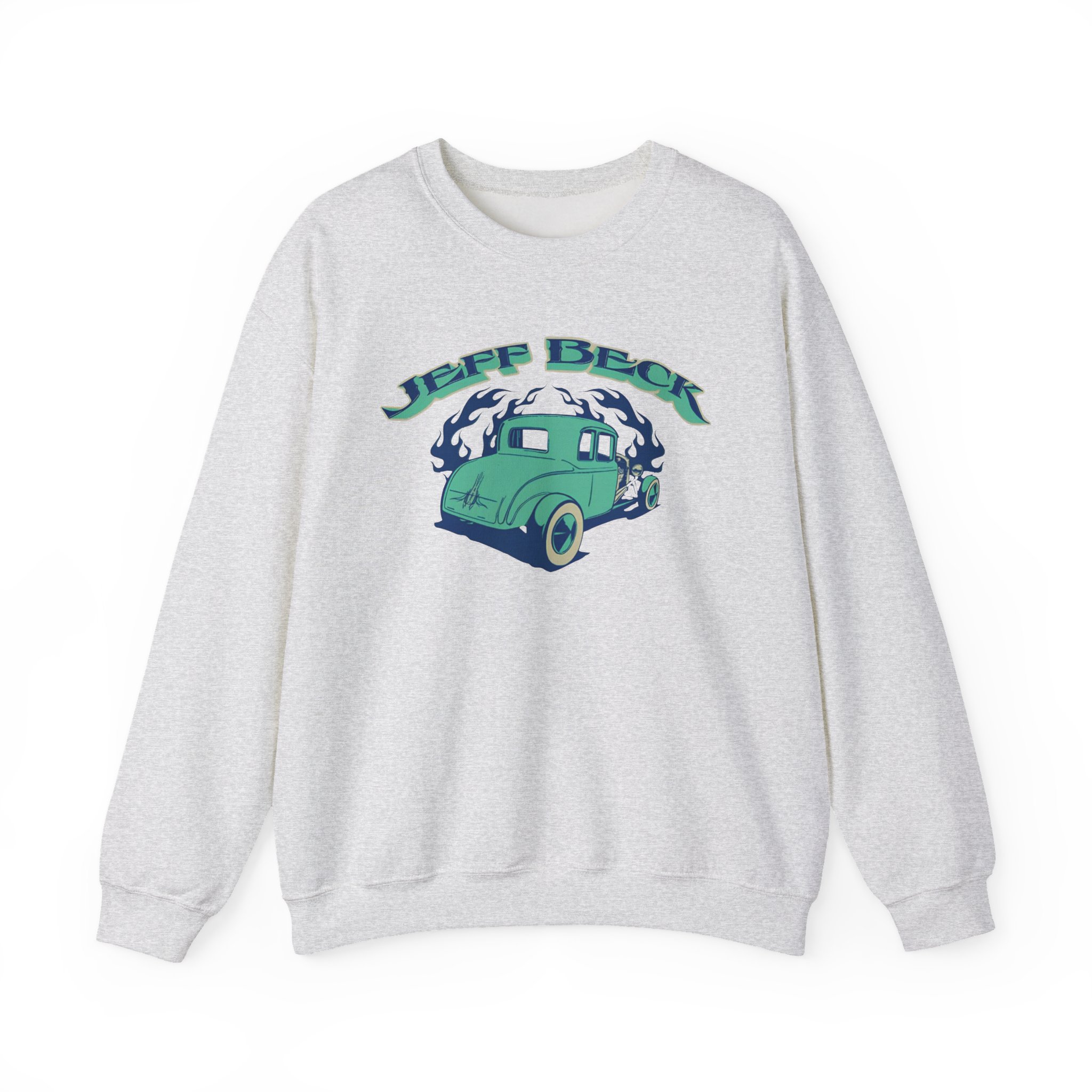 Jeff Beck Hot Rod Unisex Heavy Blendâ„¢ Crewneck Sweatshirt