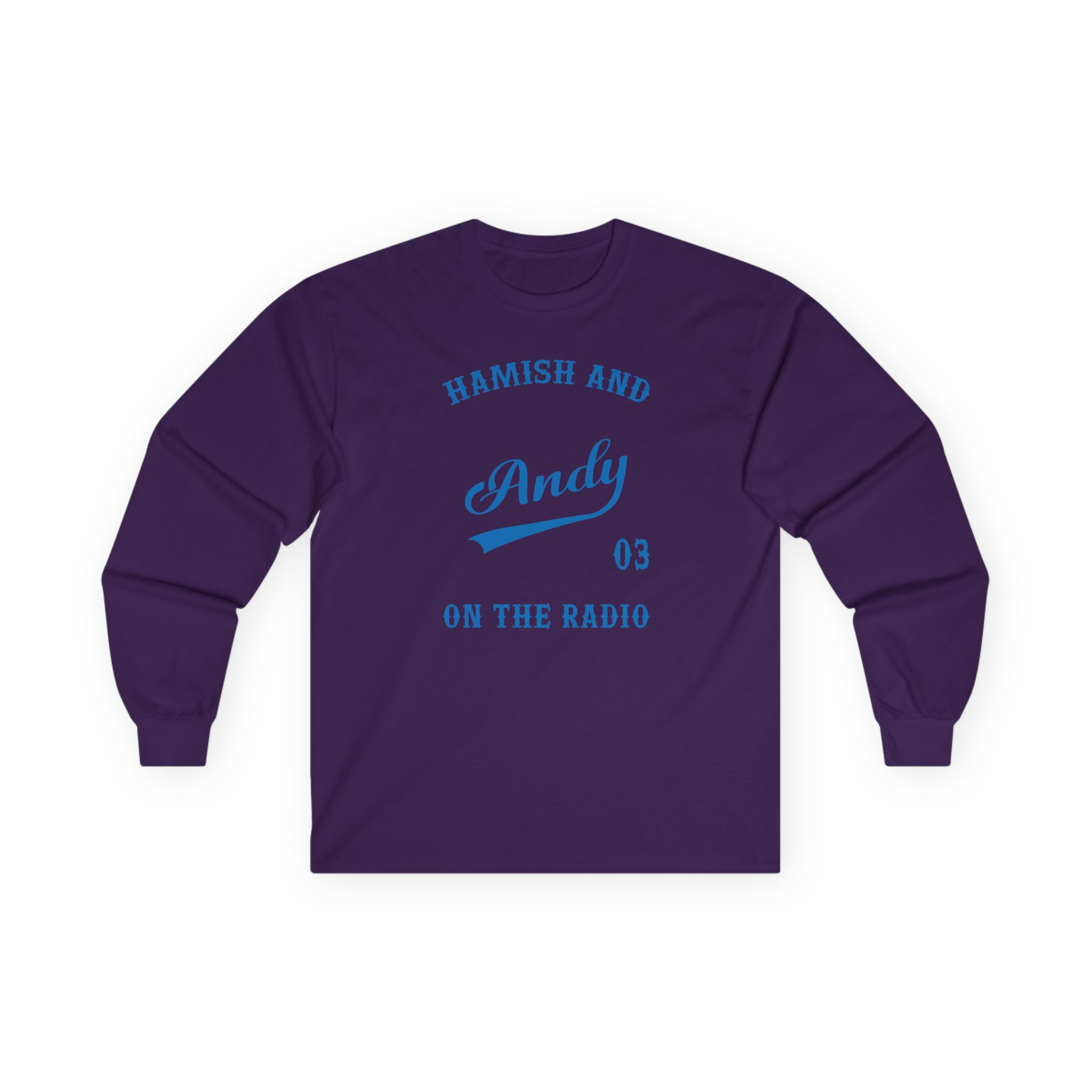 Hamish and Andy Unisex Ultra Cotton Long Sleeve Tee