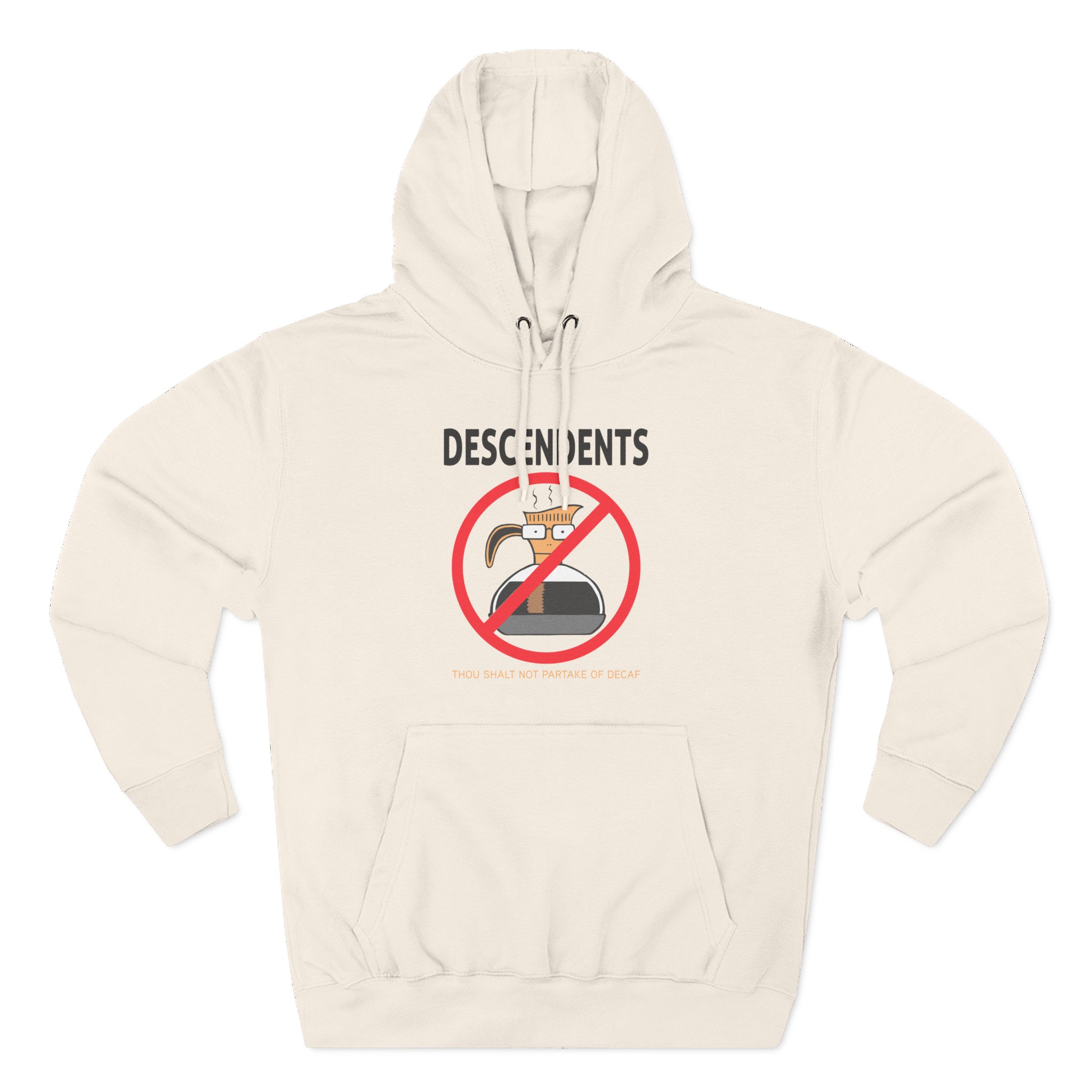Descendents Decaf Three-Panel Fleece Hoodie