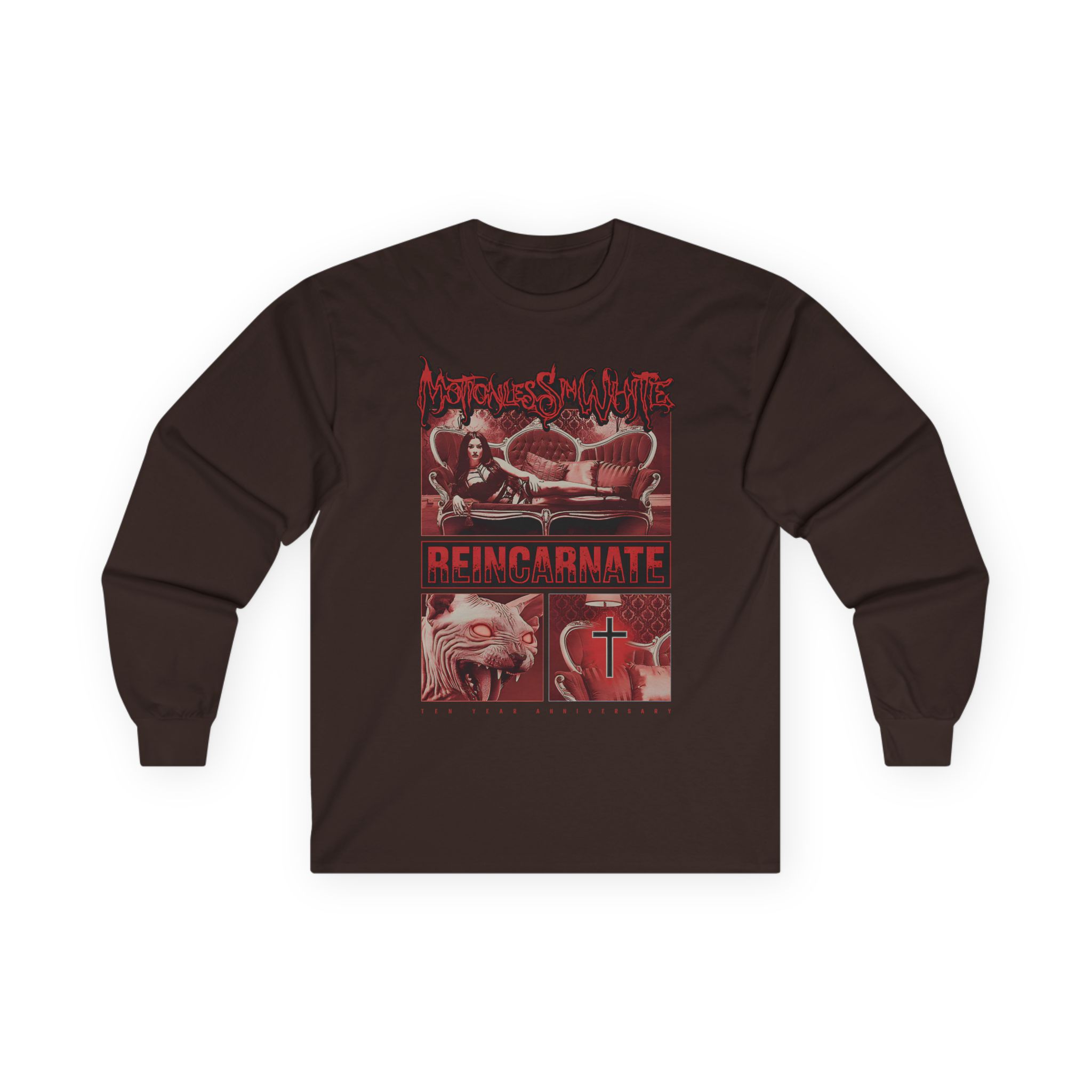 Motionless in White Evil Eyes Unisex Ultra Cotton Long Sleeve Tee