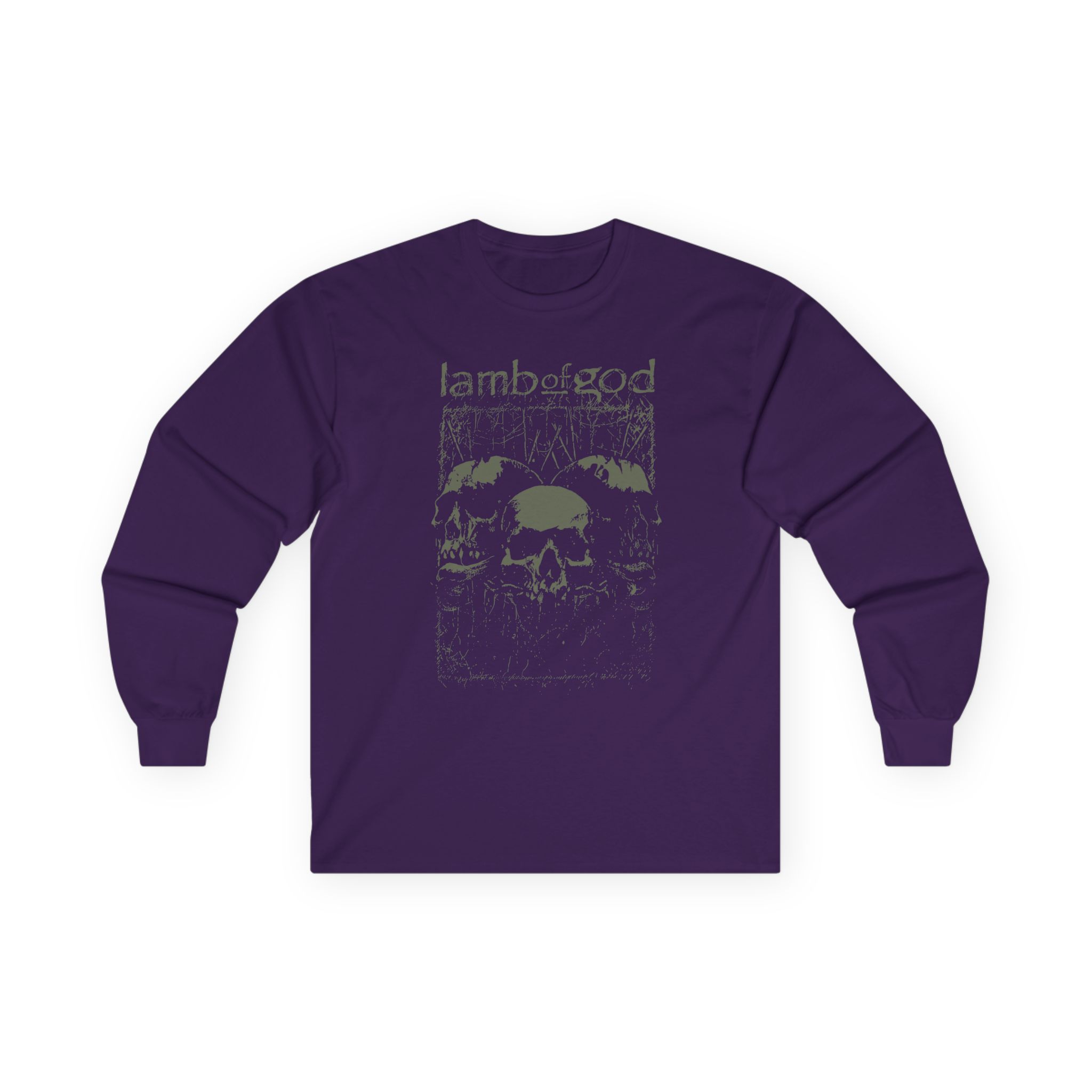 Lamb of God Skull Unisex Ultra Cotton Long Sleeve Tee
