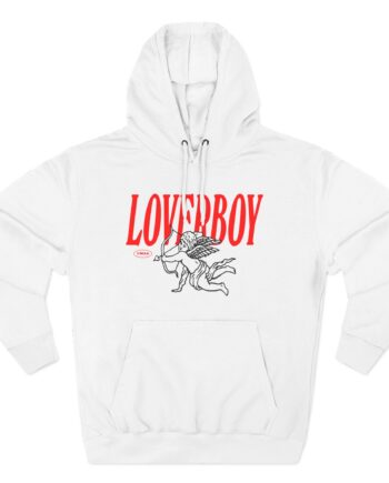 You Me at Six Loverboy Three-Panel Fleece Hoodie