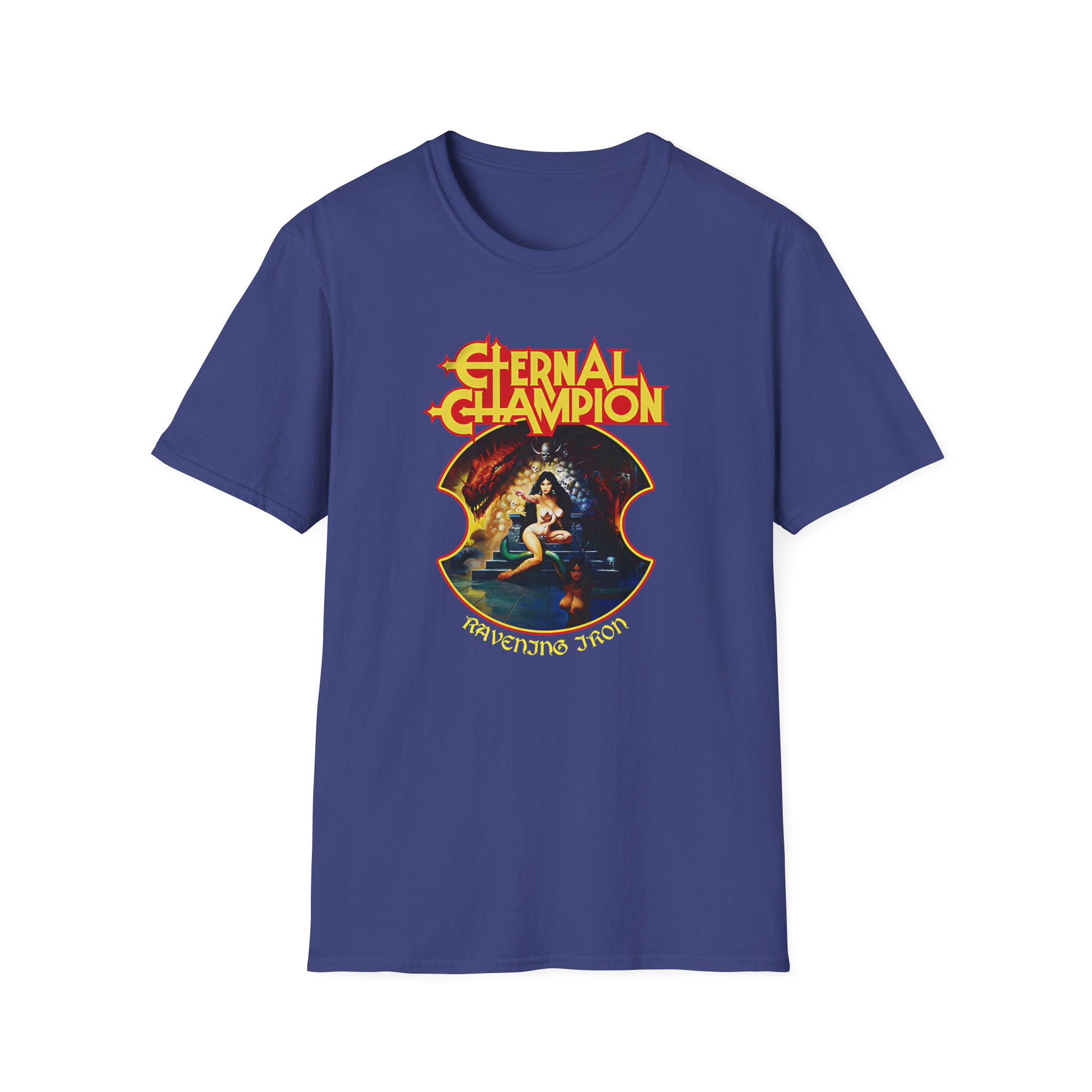 Eternal Champion Stack Unisex Softstyle T-Shirt