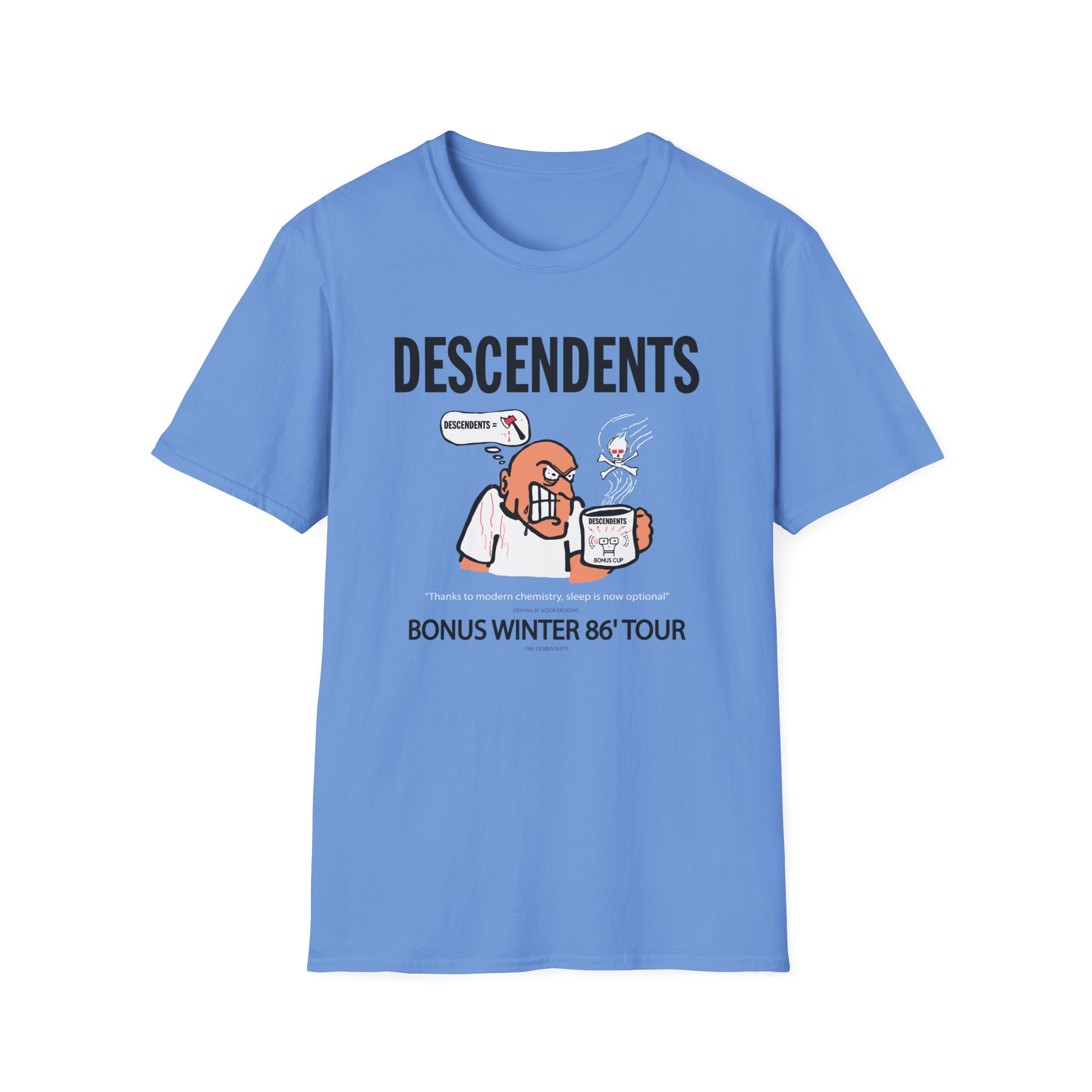 Descendents Bonus Cup '86 Tour Unisex Softstyle T-Shirt