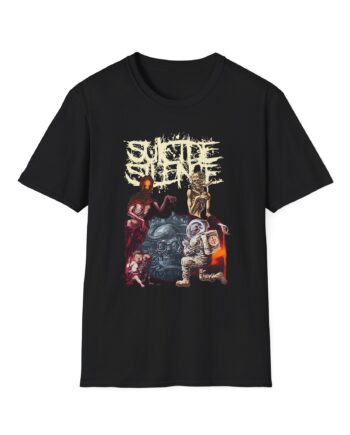 Suicide Silence Rymd Cover Tour 2023 Unisex Softstyle T-Shirt