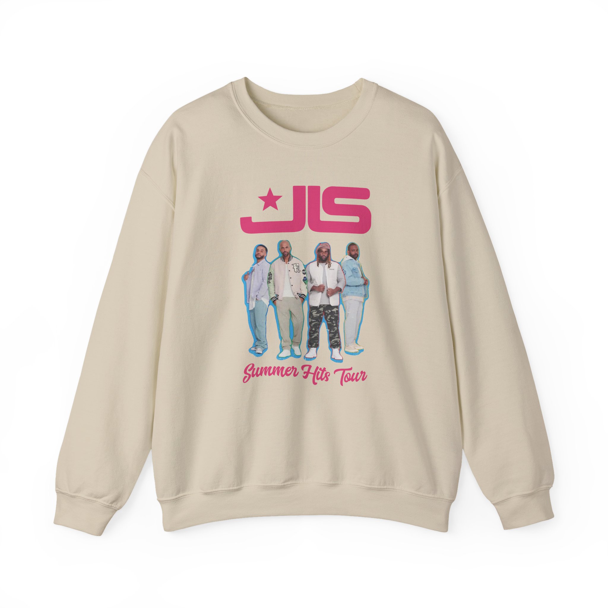 JLS Summer Hits Tour Unisex Heavy Blendâ„¢ Crewneck Sweatshirt