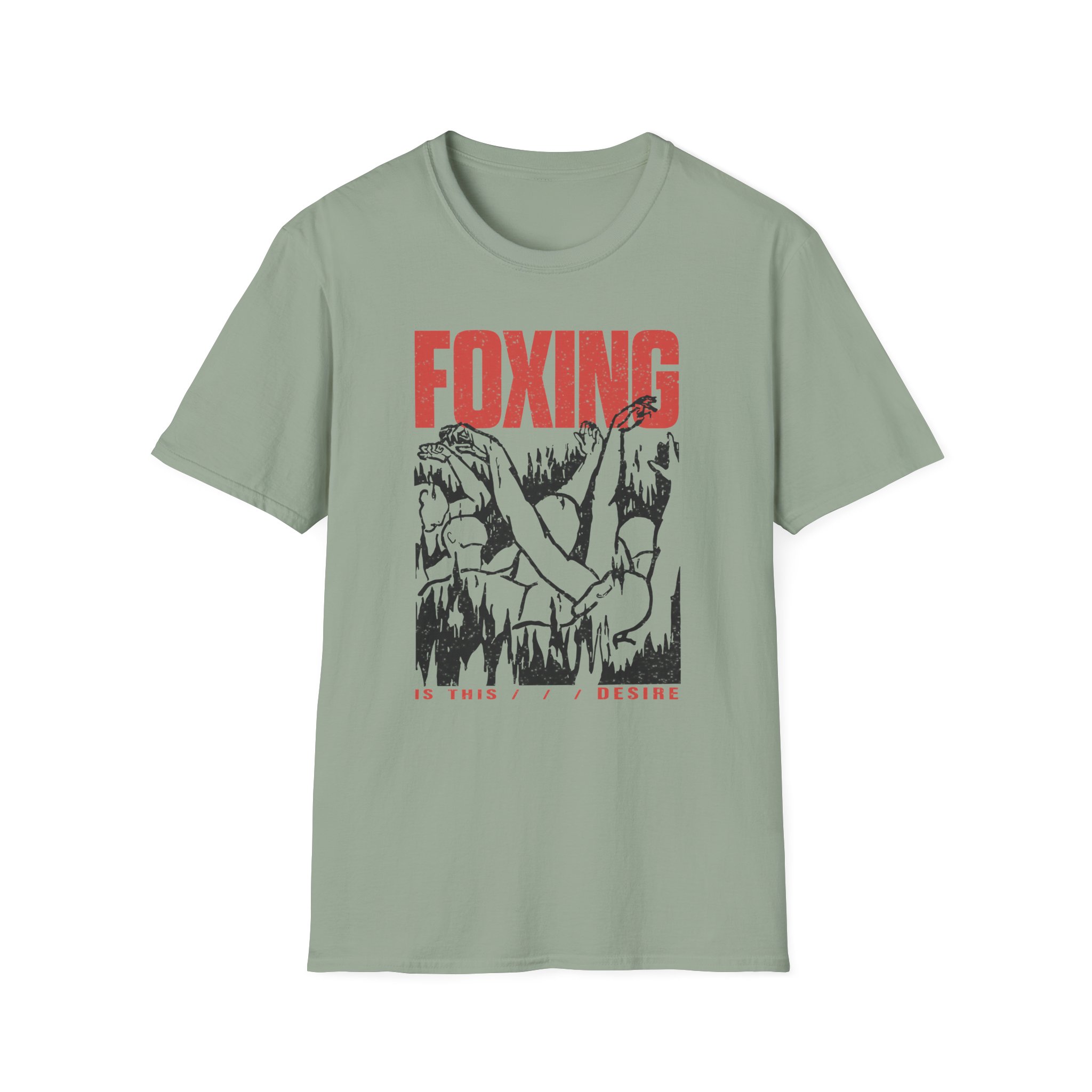 Foxing Inverted Burn Unisex Softstyle T-Shirt
