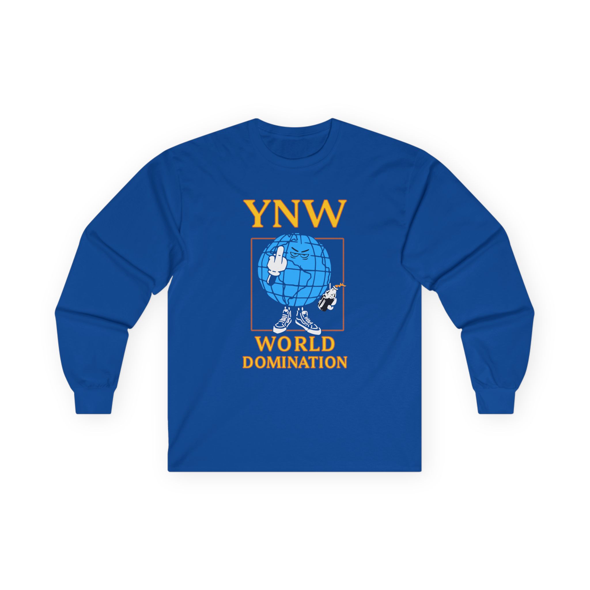 YNW Melly World Domination Unisex Ultra Cotton Long Sleeve Tee