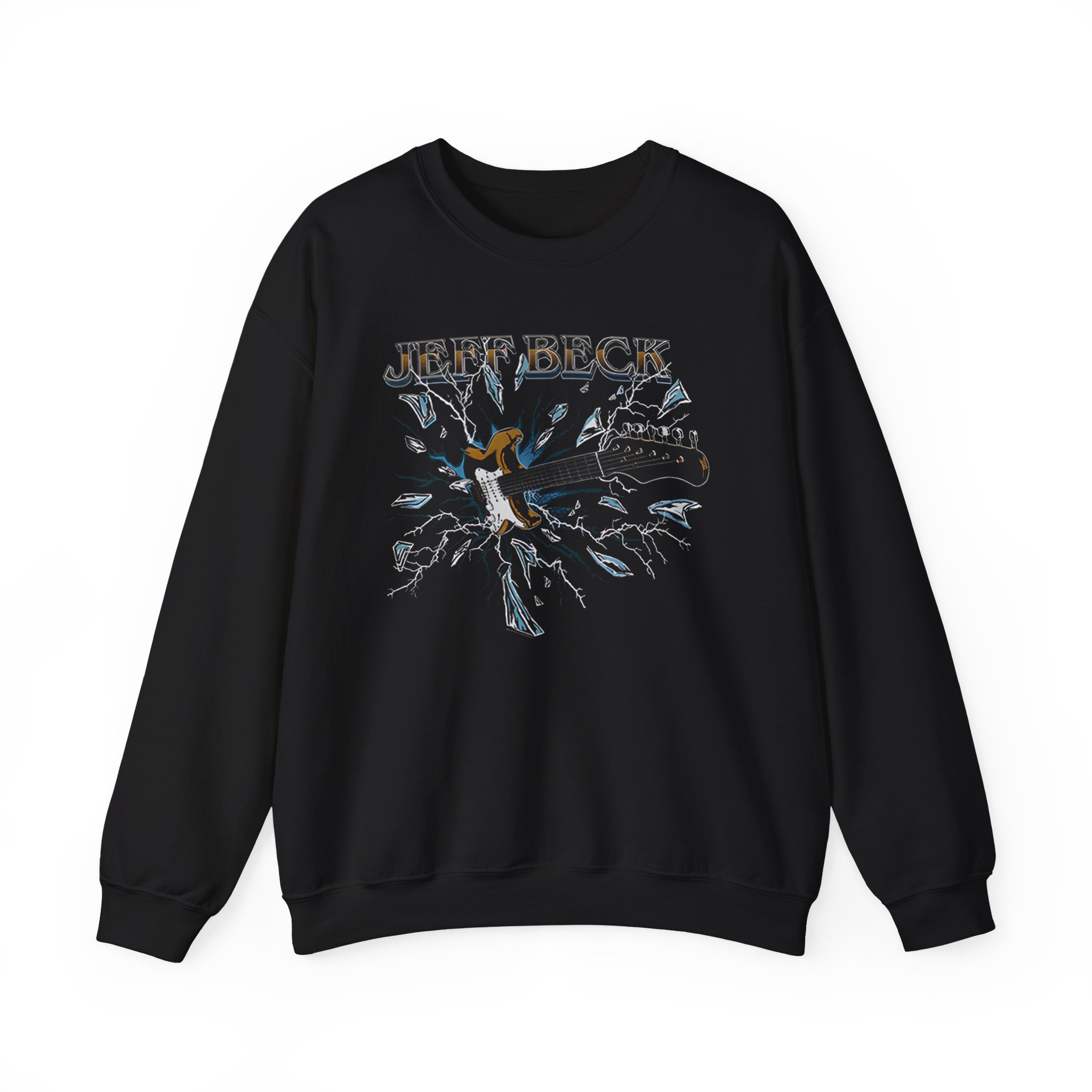Jeff Beck Hammerhead Unisex Heavy Blendâ„¢ Crewneck Sweatshirt