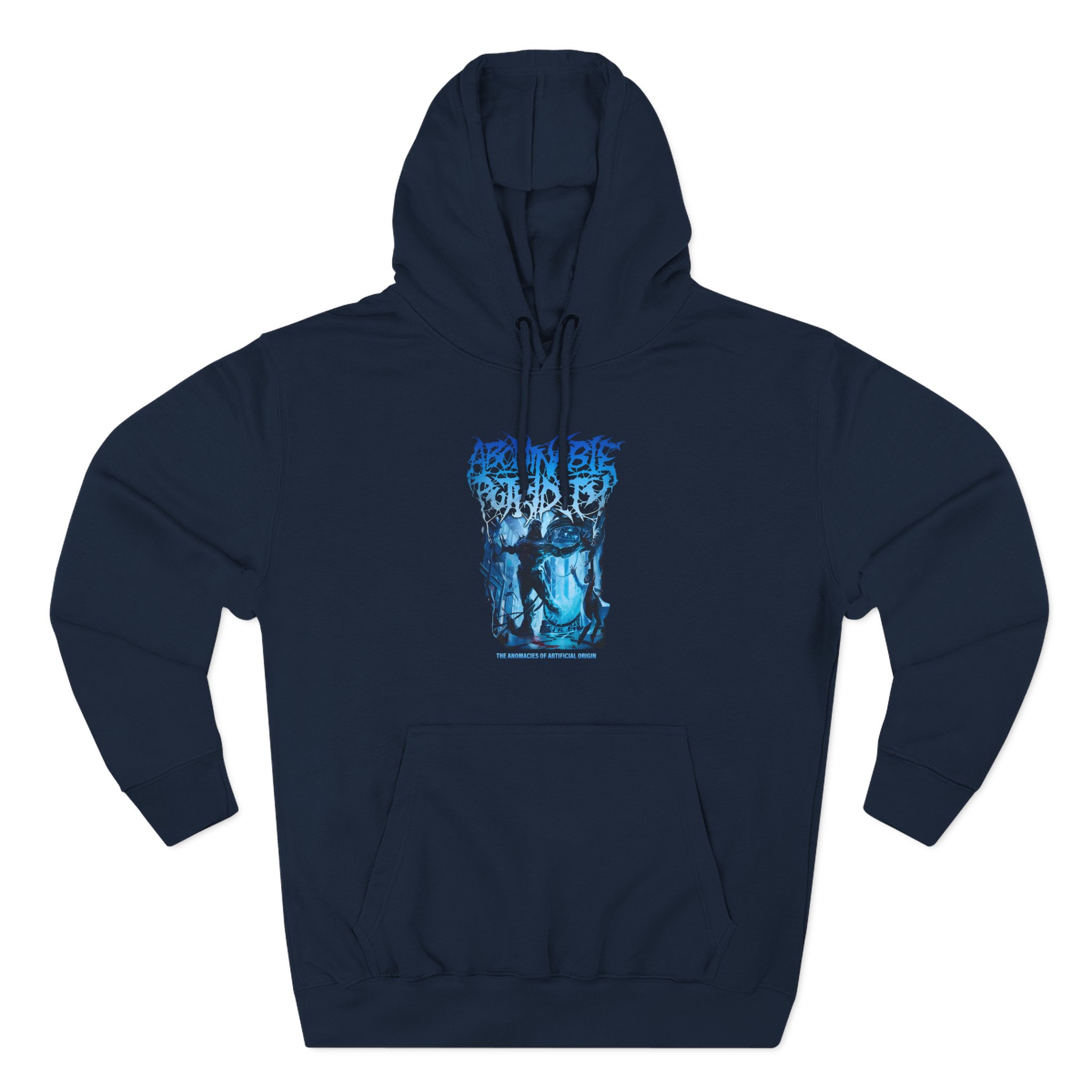 Abominable Putridity The Anomalies of Artificial Origin Three-Panel Fleece Hoodie