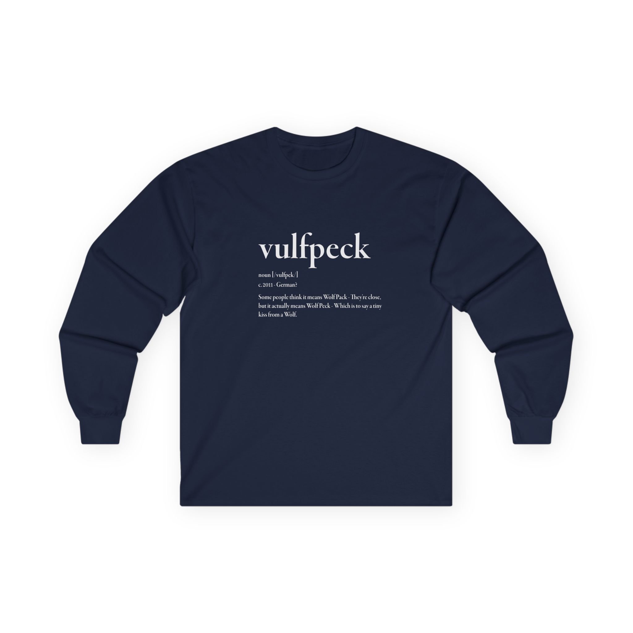 Vulfpeck Definition Unisex Ultra Cotton Long Sleeve Tee