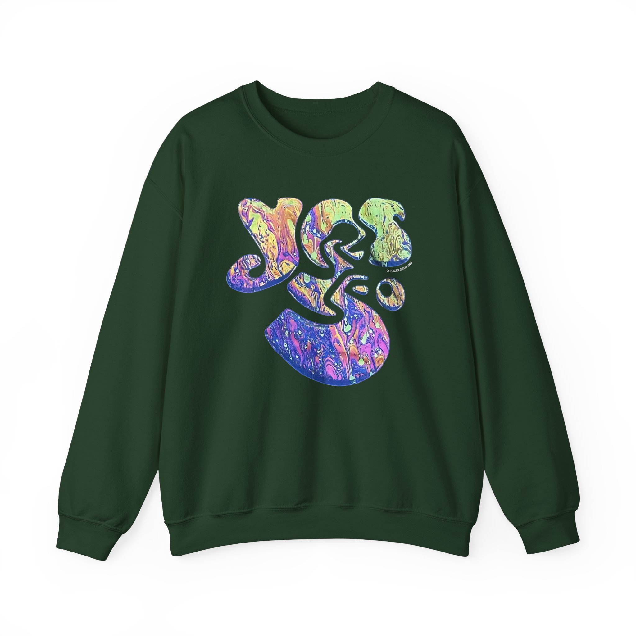 Yes Logo Unisex Heavy Blendâ„¢ Crewneck Sweatshirt