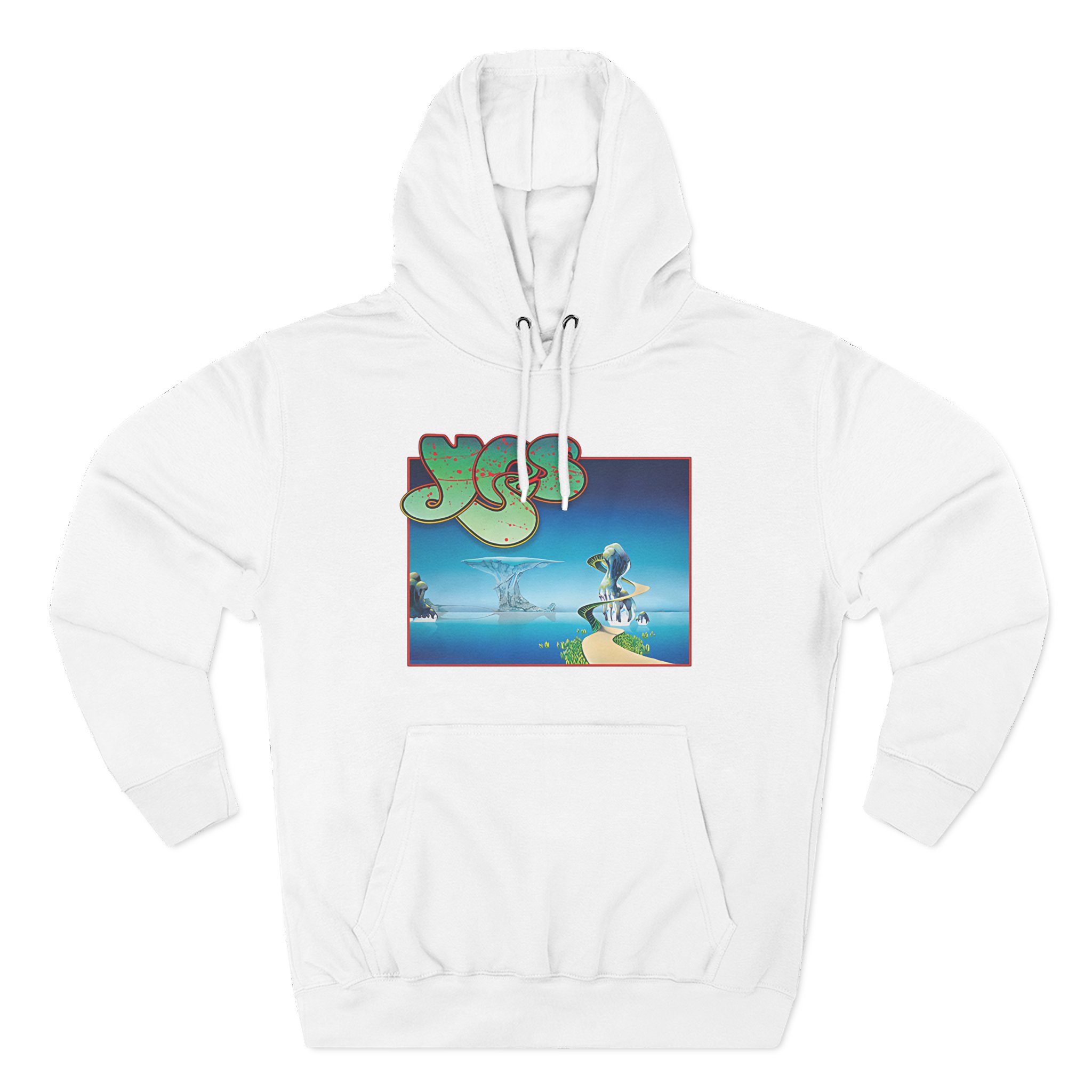 Yes Song Album Cover Three-Panel Fleece Hoodie