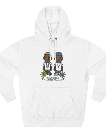 Pharrell Williams Found Icon Three-Panel Fleece Hoodie