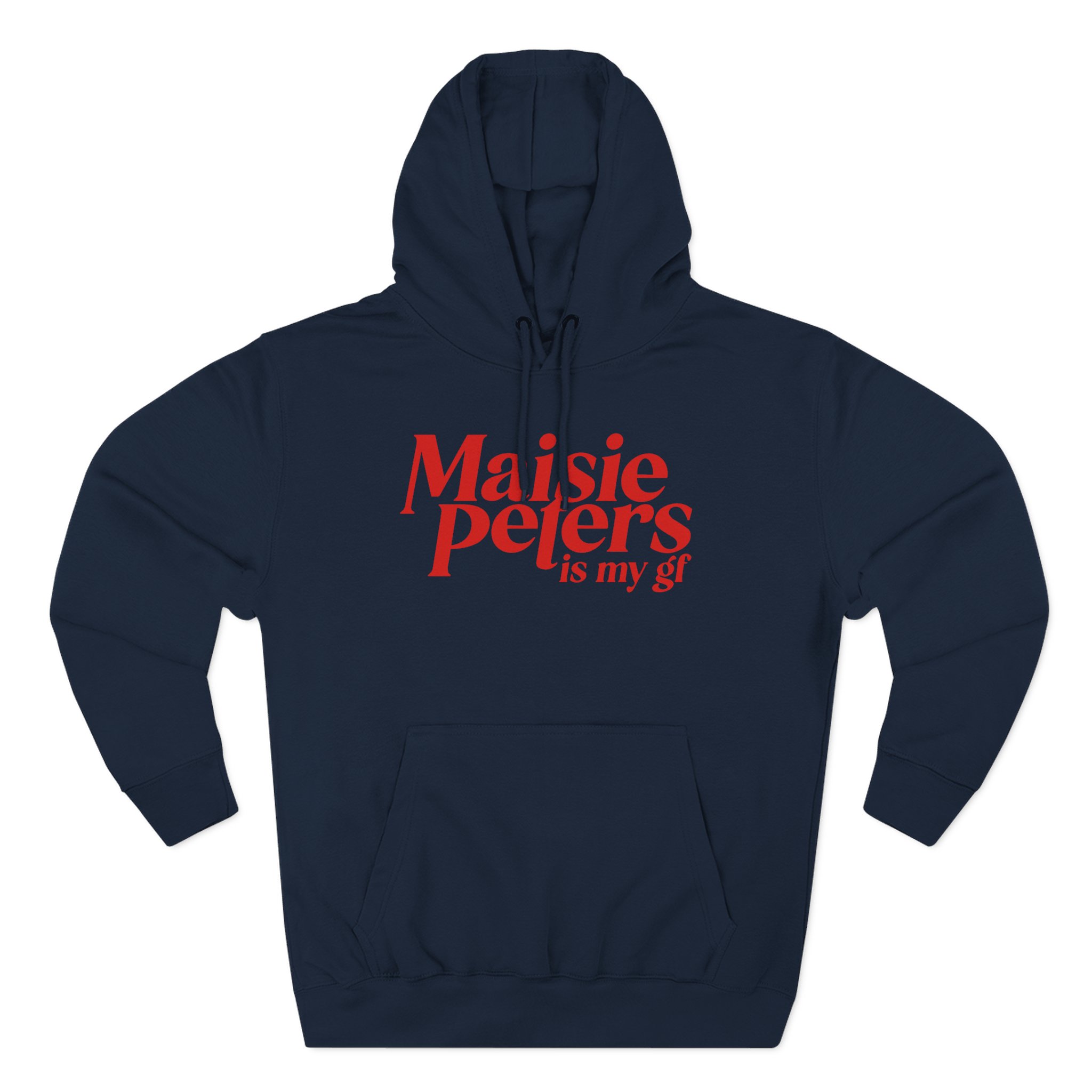 Maisie Peters is My Gf Three-Panel Fleece Hoodie